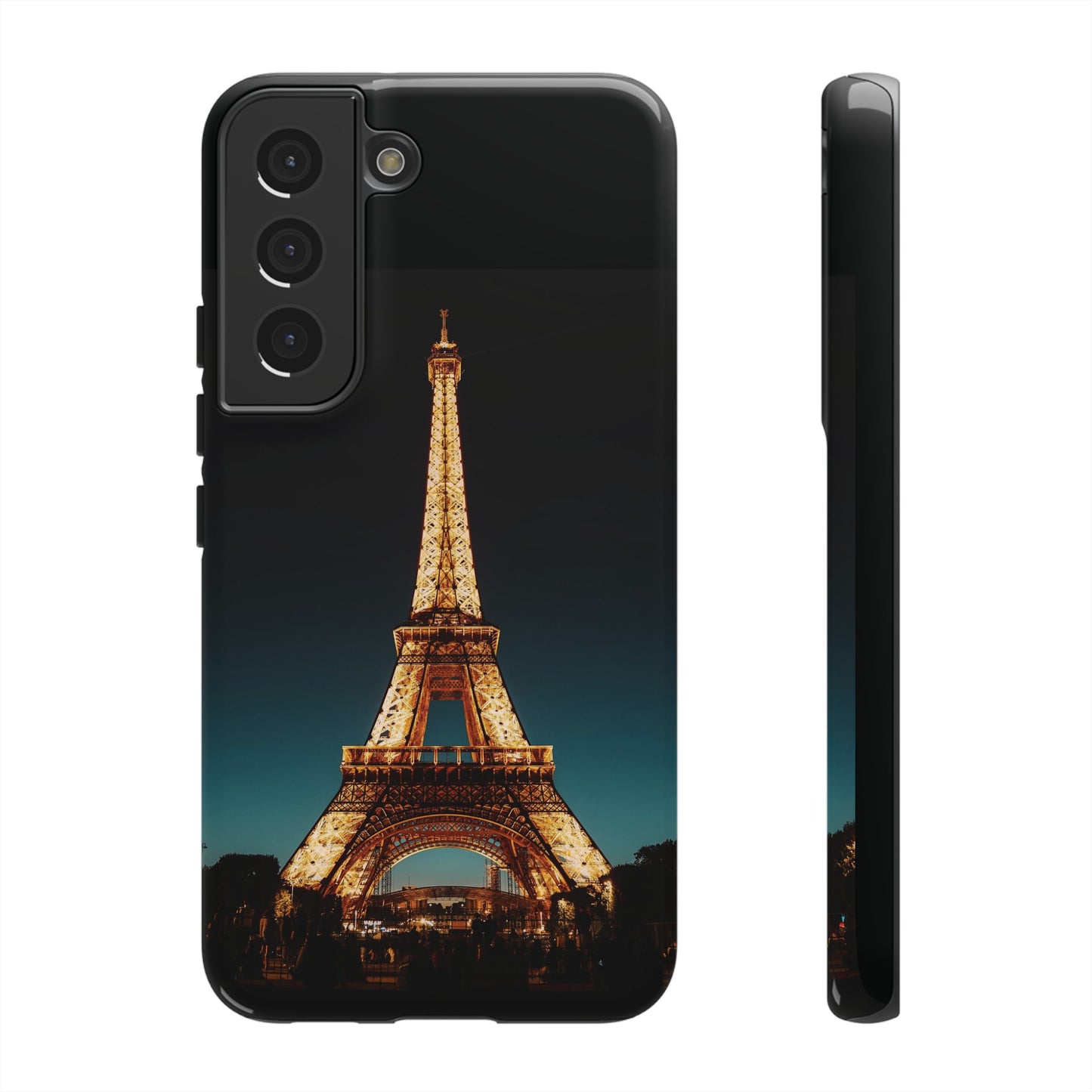 Night Eiffel Tower Phone Case | iPhone 15 Plus/ Pro, 14, 13, 12| Google Pixel 7, Pro, 5| Samsung Galaxy S23 All Major Phone Models