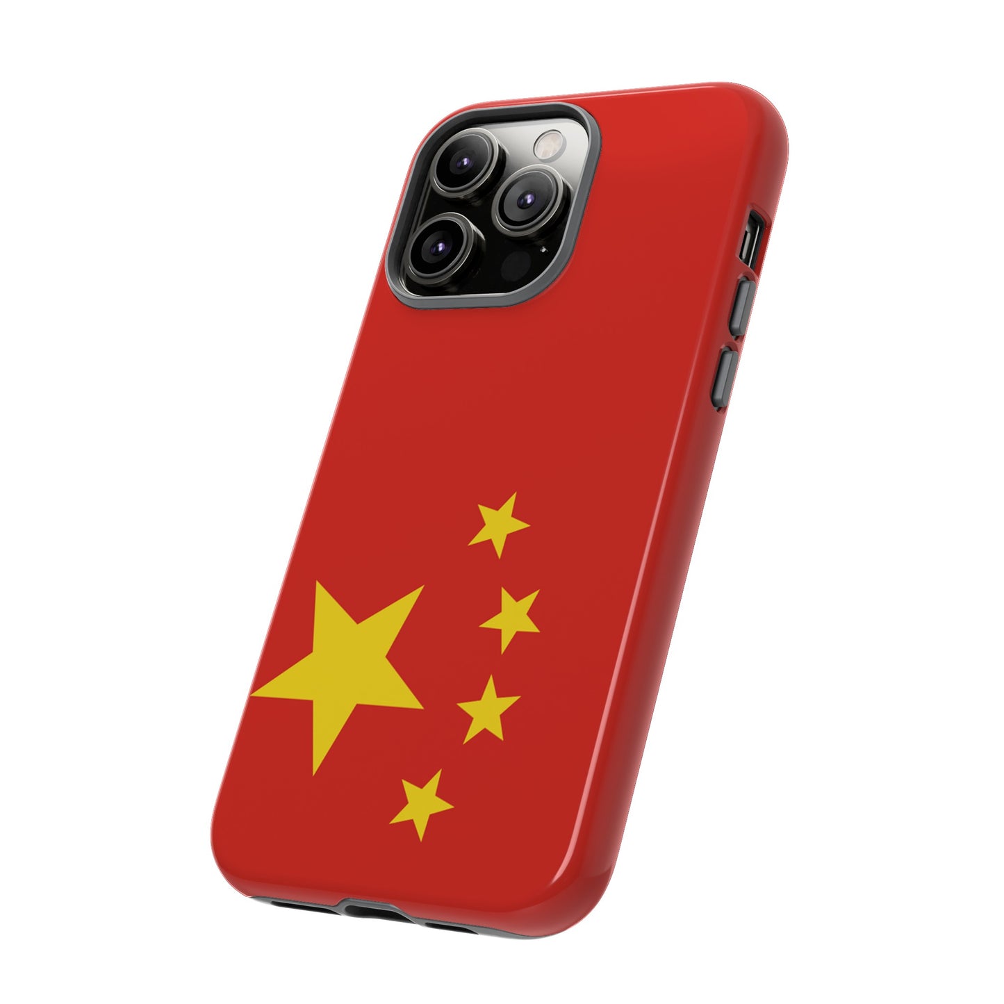 China Flag Phone Case | iPhone 15 Plus/ Pro, 14, 13, 12| Google Pixel 7, Pro, 5| Samsung Galaxy S23 All Major Phone Models