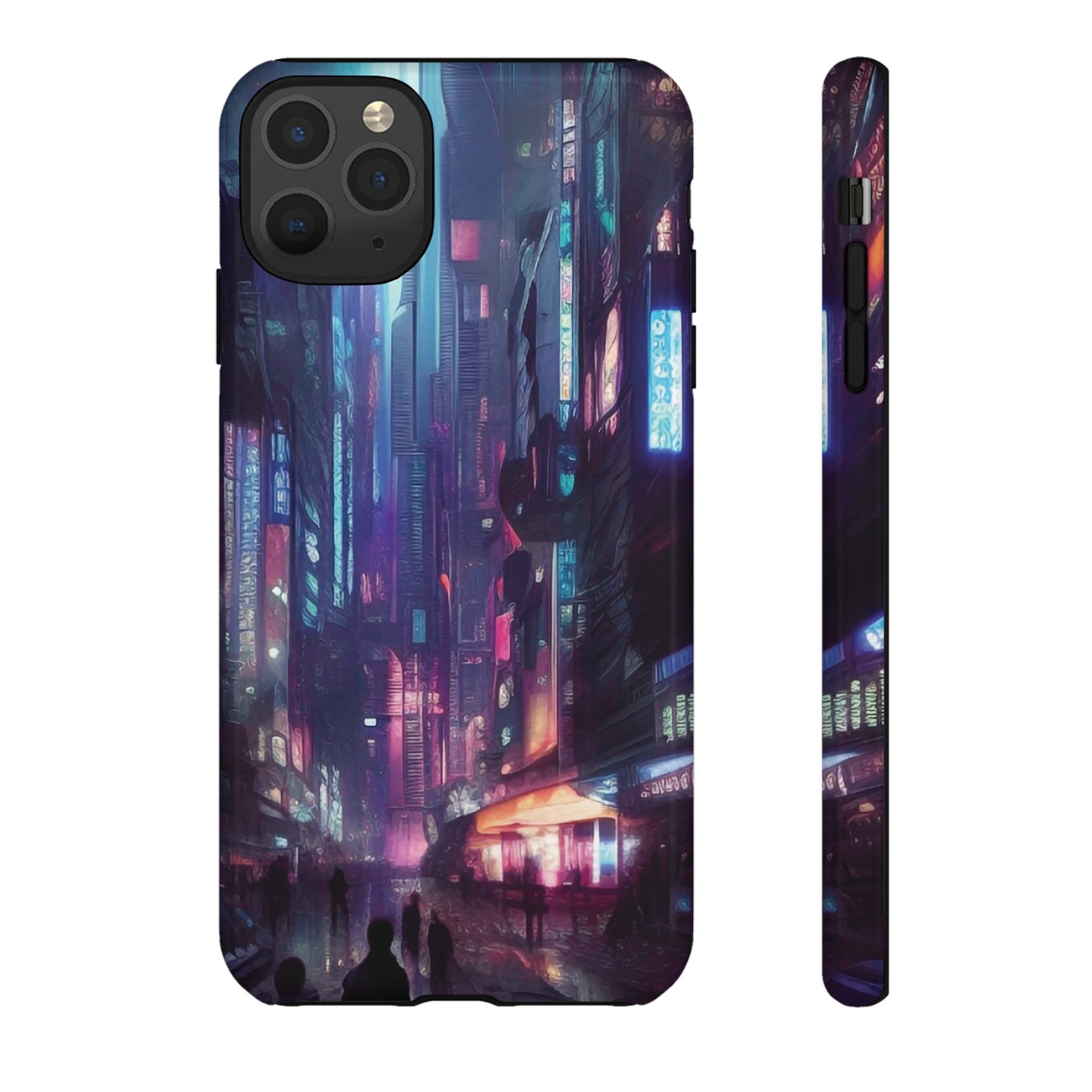 Futuristic Sci-Fi City Wallpaper Phone Case | iPhone 15 Plus/ Pro, 14, 13, 12| Google Pixel 7, Pro, 5| Samsung Galaxy S23 All Major Phone Models