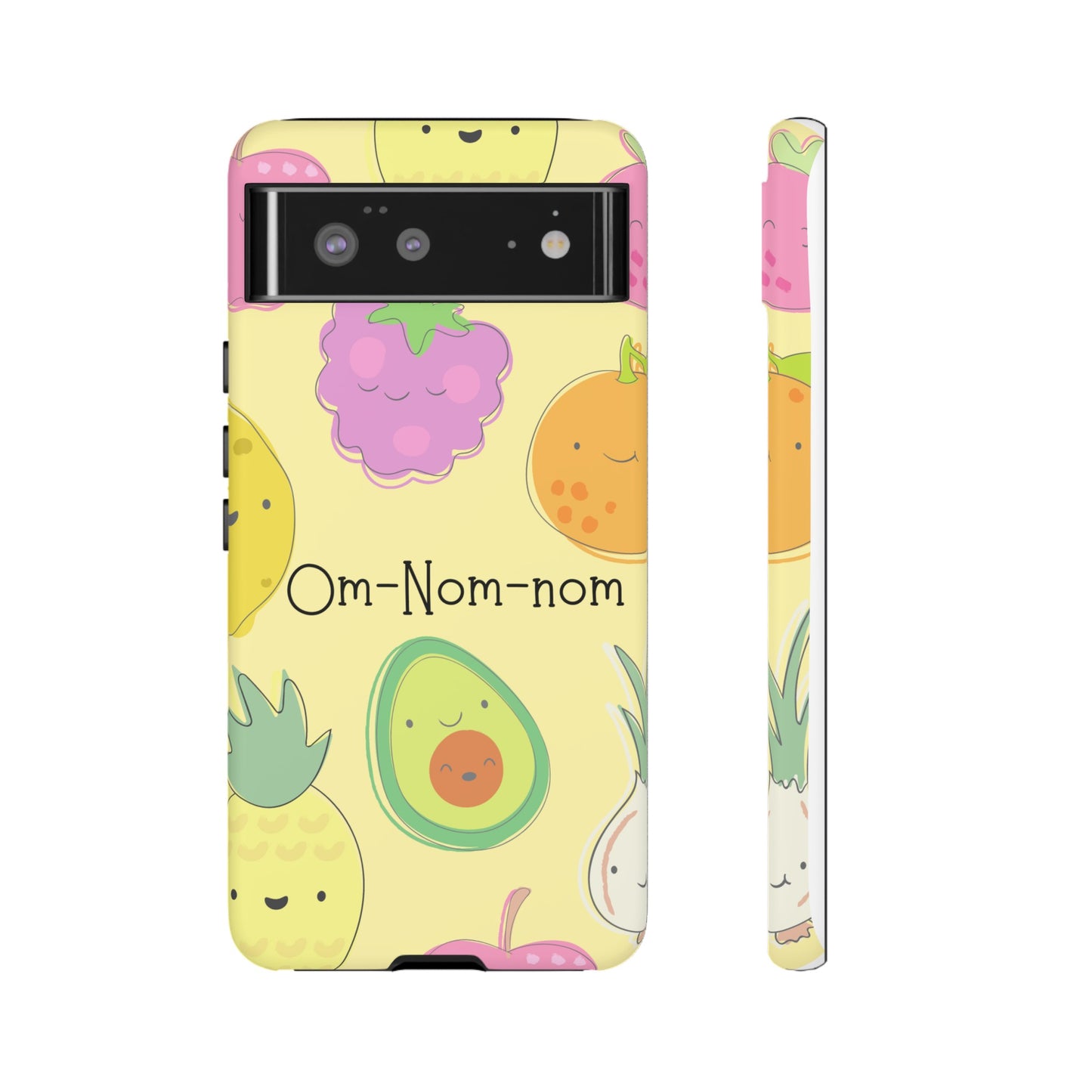 Om-Nom-Nom Phone Case | iPhone 15 Plus/ Pro, 14, 13, 12| Google Pixel 7, Pro, 5| Samsung Galaxy S23 All Major Phone Models