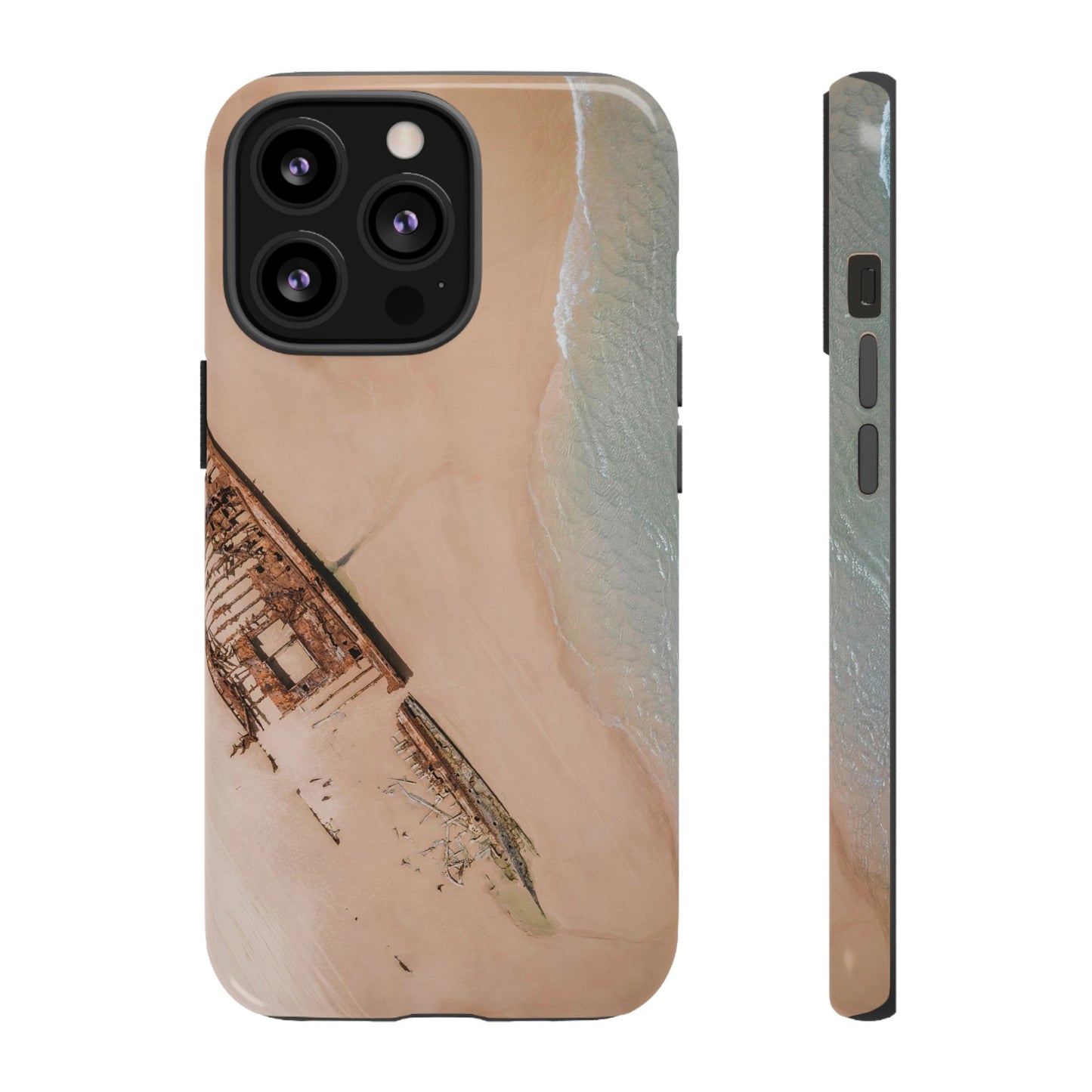 Fraser Island Shipwreck Wallpaper Phone Case | iPhone 15 Plus/ Pro, 14, 13, 12| Google Pixel 7, Pro, 5| Samsung Galaxy S23 All Major Phone Models