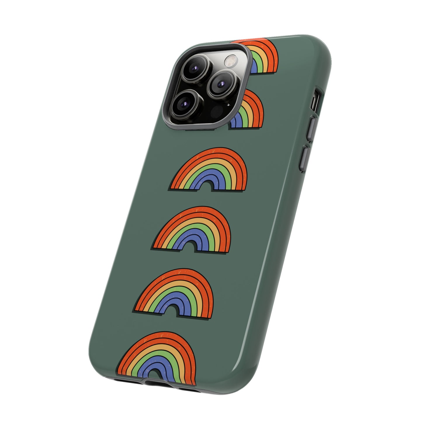 Rainbow Wallpaper Phone Case | iPhone 15 Plus/ Pro, 14, 13, 12| Google Pixel 7, Pro, 5| Samsung Galaxy S23 All Major Phone Models