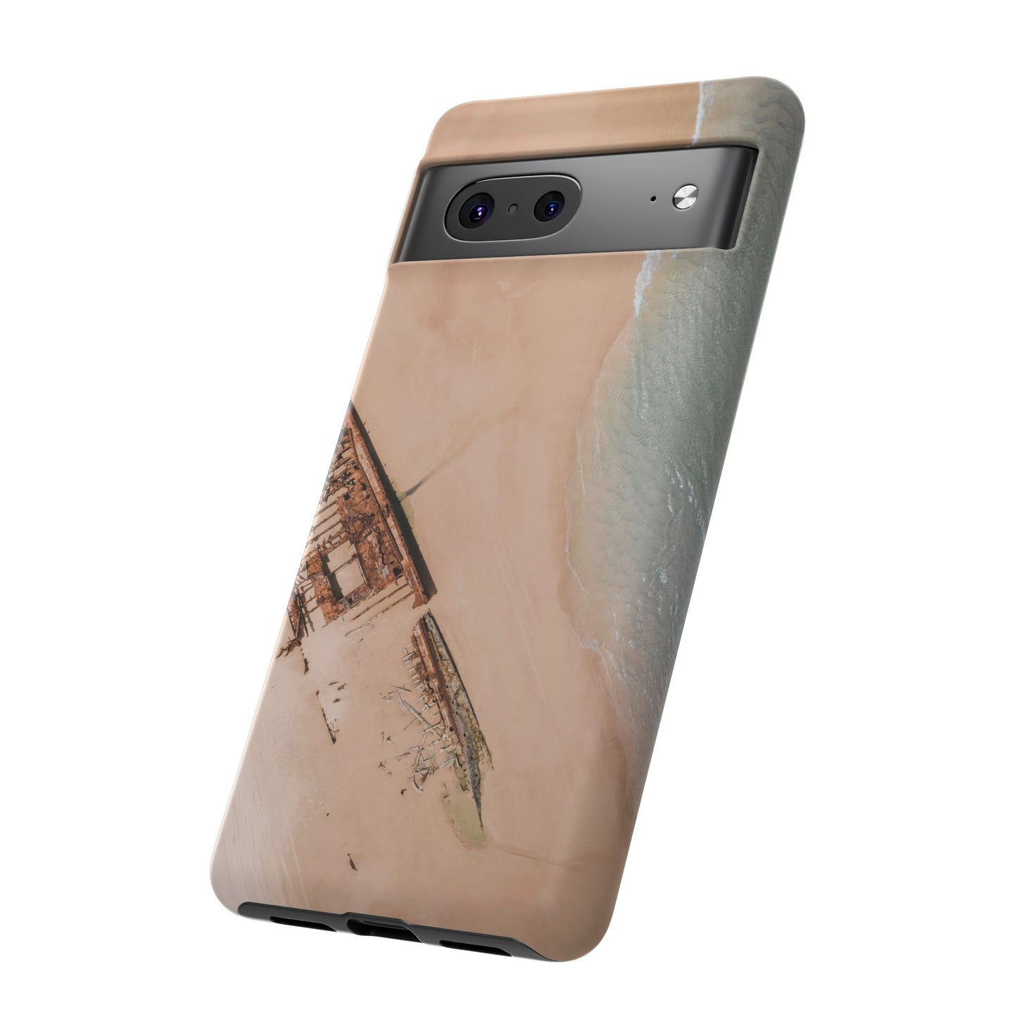 Fraser Island Shipwreck Wallpaper Phone Case | iPhone 15 Plus/ Pro, 14, 13, 12| Google Pixel 7, Pro, 5| Samsung Galaxy S23 All Major Phone Models