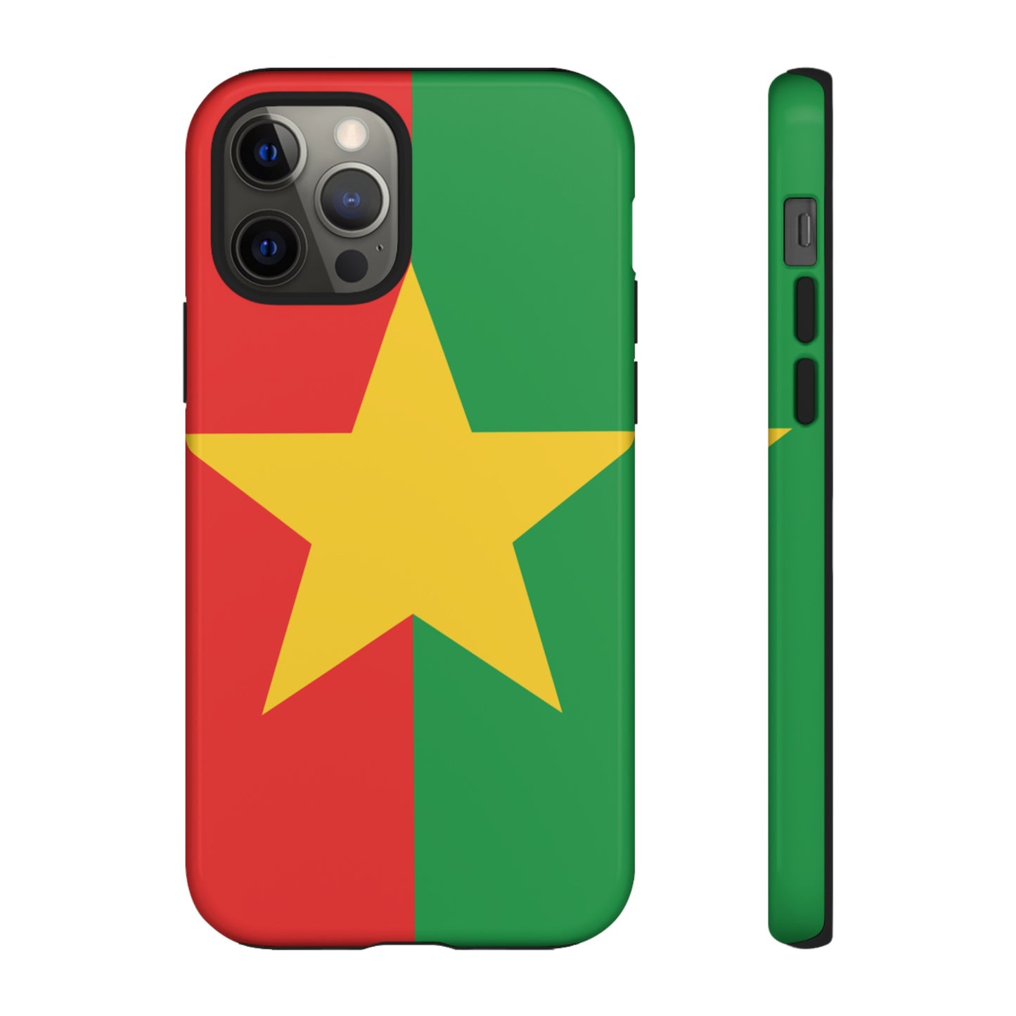 Burkina Faso Flag Phone Case | iPhone 15 Plus/ Pro, 14, 13, 12| Google Pixel 7, Pro, 5| Samsung Galaxy S23 All Major Phone Models