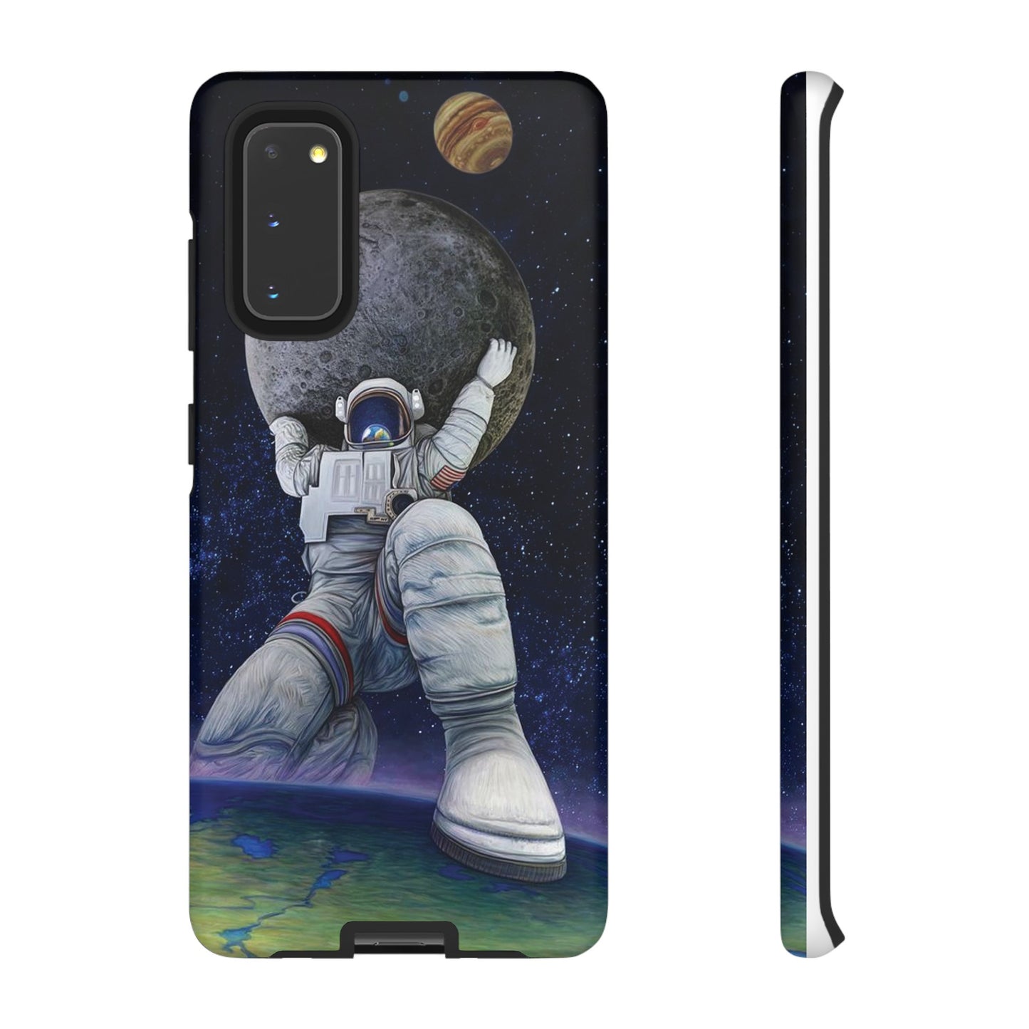 Astronaut Holding The Moon Phone Case | iPhone 15 Plus/ Pro, 14, 13, 12| Google Pixel 7, Pro, 5| Samsung Galaxy S23 All Major Phone Models