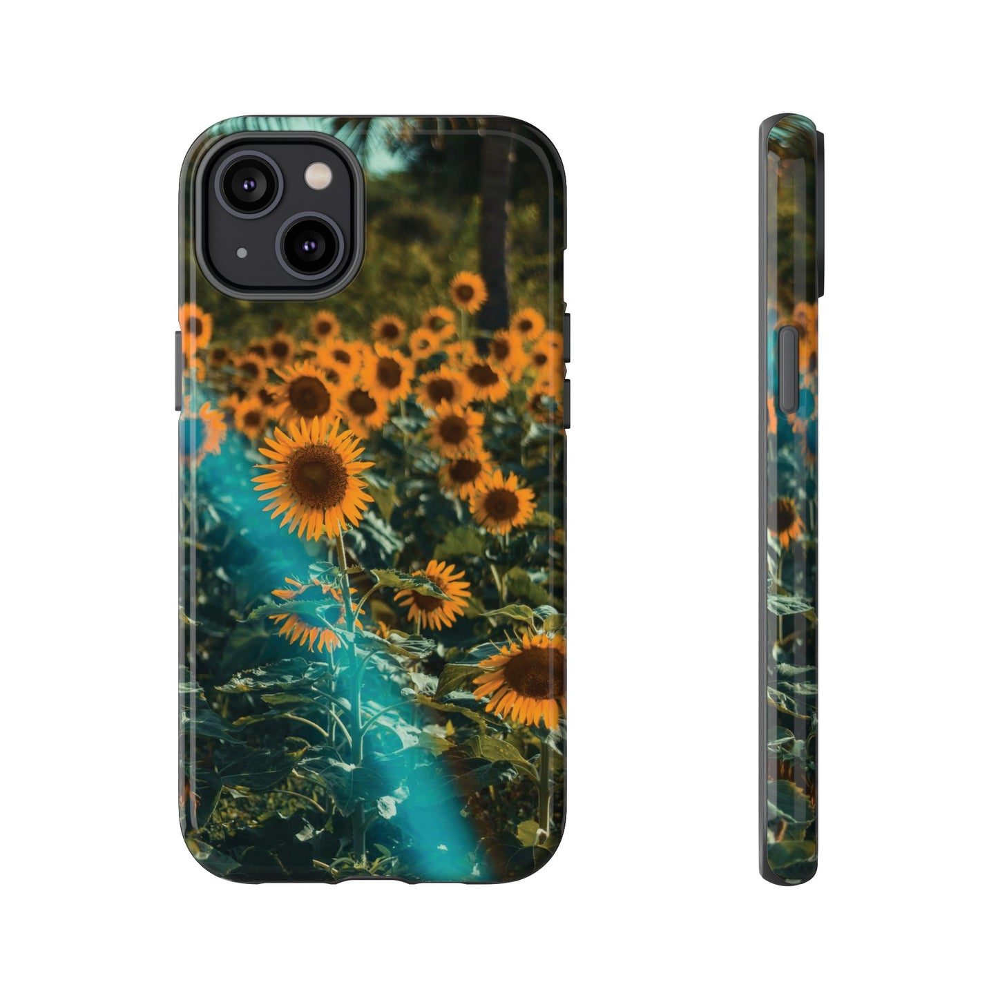 Sunflower Field Wallpaper Phone Case | iPhone 15 Plus/ Pro, 14, 13, 12| Google Pixel 7, Pro, 5| Samsung Galaxy S23 All Major Phone Models