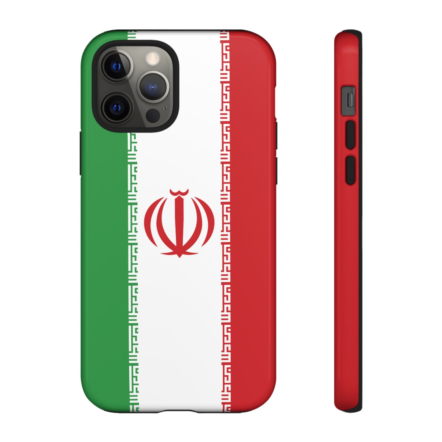 Iran Flag Phone Case | iPhone 15 Plus/ Pro, 14, 13, 12| Google Pixel 7, Pro, 5| Samsung Galaxy S23 All Major Phone Models