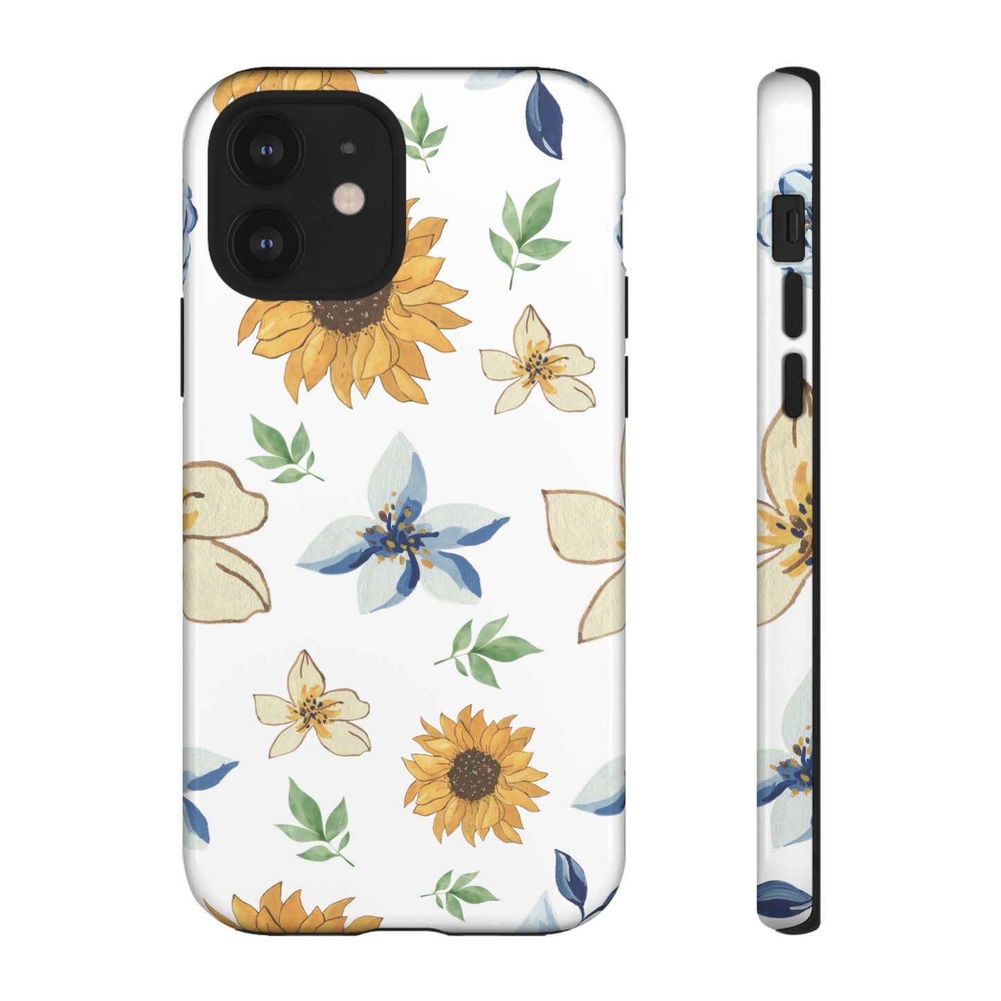 Beautiful Watercolour Flower Wallpaper Phone Case | iPhone 15 Plus/ Pro, 14, 13, 12| Google Pixel 7, Pro, 5| Samsung Galaxy S23 All Major Phone Models