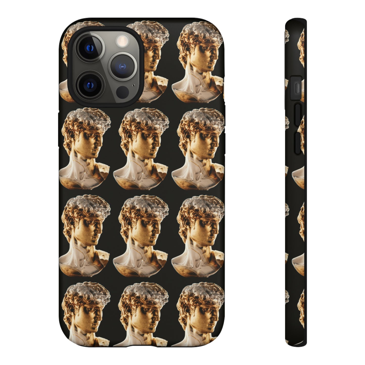 Golden Statue Wallpaper Phone Case | iPhone 15 Plus/ Pro, 14, 13, 12| Google Pixel 7, Pro, 5| Samsung Galaxy S23 All Major Phone Models