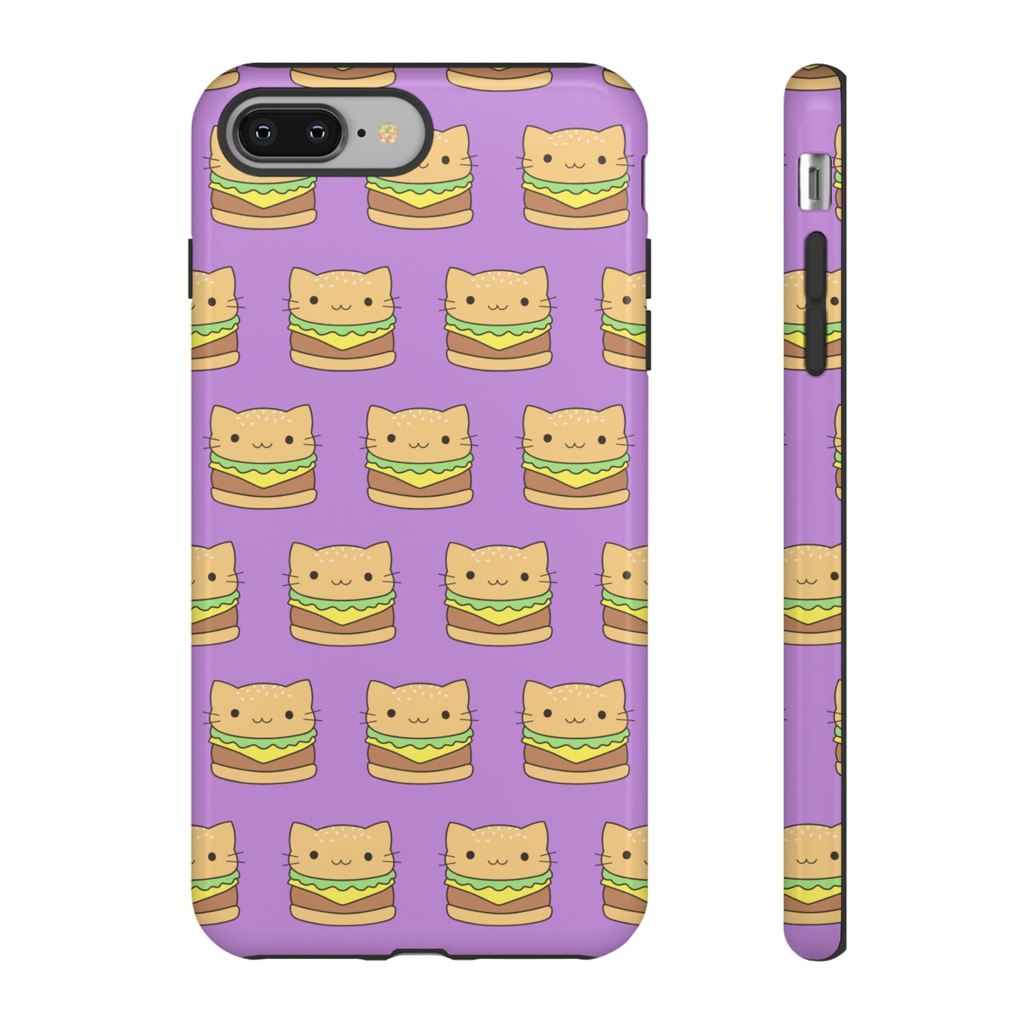 Cat Burger Phone Case | iPhone 15 Plus/ Pro, 14, 13, 12| Google Pixel 7, Pro, 5| Samsung Galaxy S23 All Major Phone Models