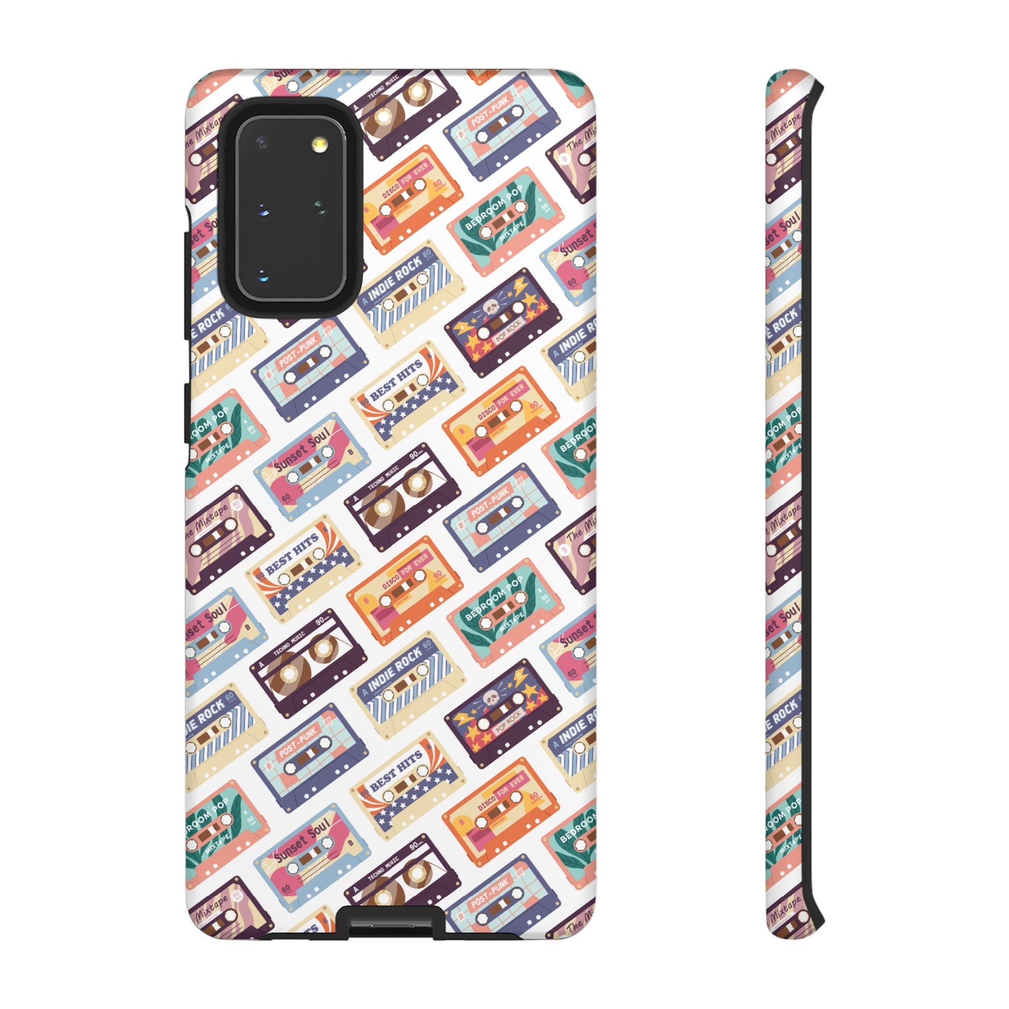 Retro Cassettes Phone Case | iPhone 15 Plus/ Pro, 14, 13, 12| Google Pixel 7, Pro, 5| Samsung Galaxy S23 All Major Phone Models