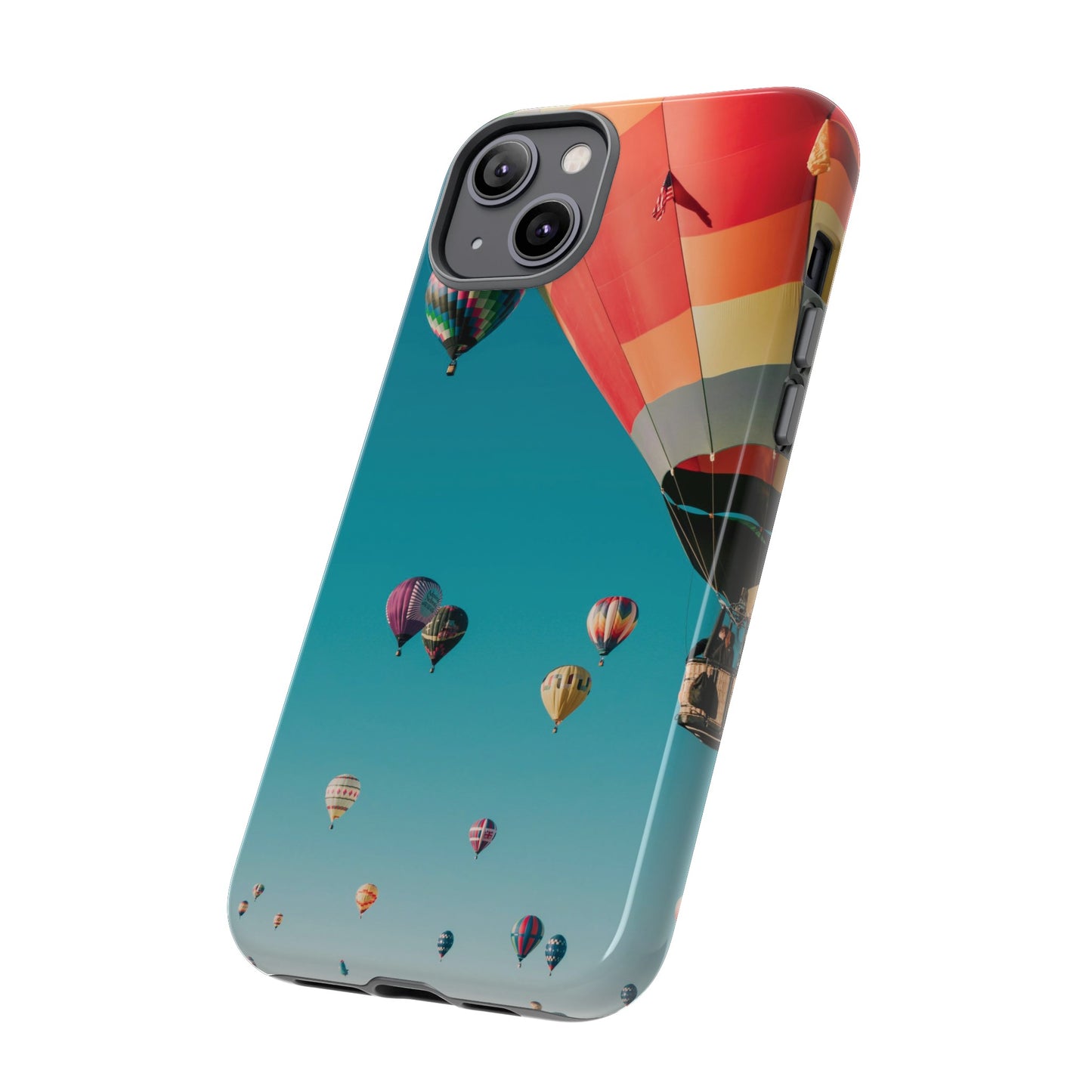 Hot Air Balloon Wallpaper Phone Case | iPhone 15 Plus/ Pro, 14, 13, 12| Google Pixel 7, Pro, 5| Samsung Galaxy S23 All Major Phone Models