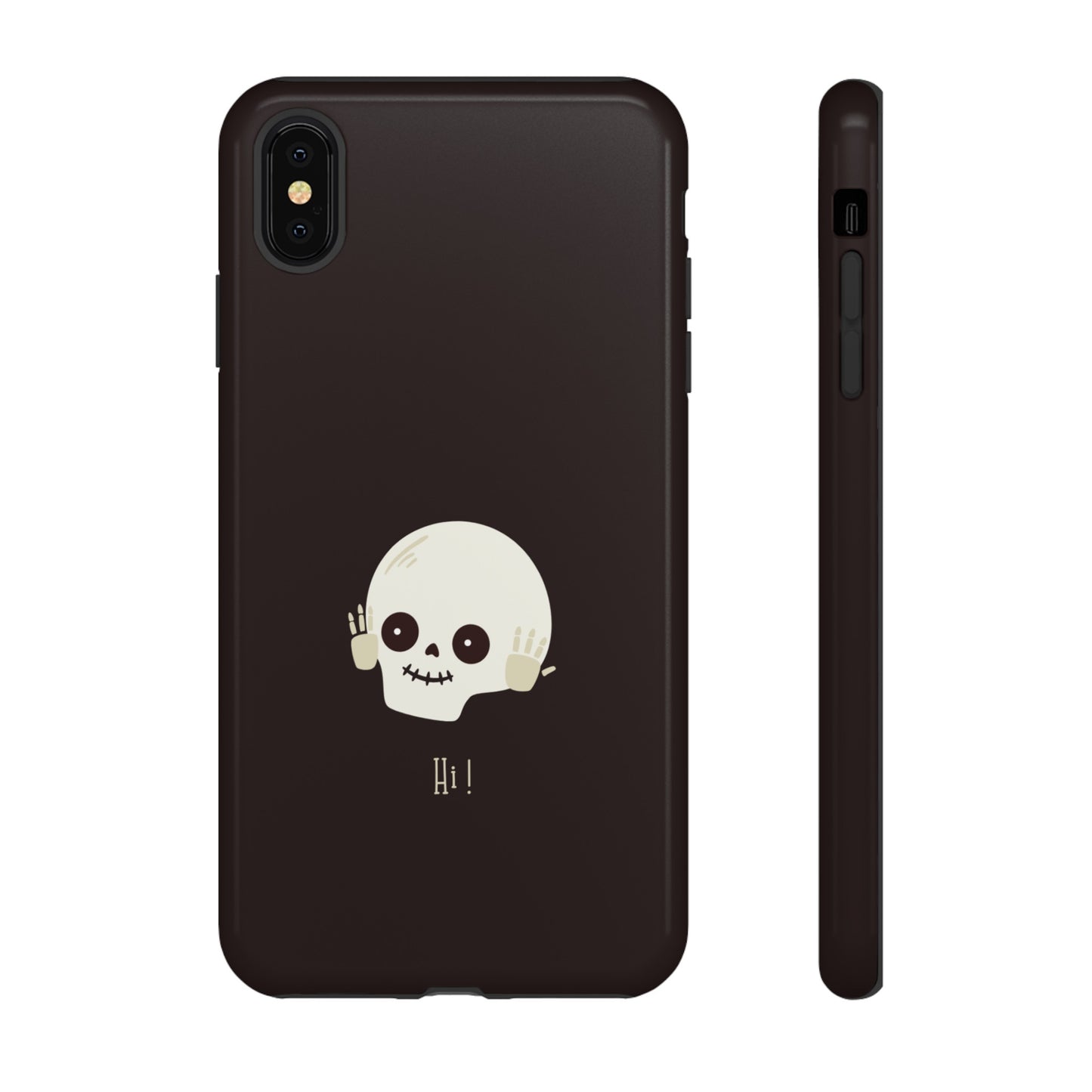 Hello Skull Phone Case | iPhone 15 Plus/ Pro, 14, 13, 12| Google Pixel 7, Pro, 5| Samsung Galaxy S23 All Major Phone Models