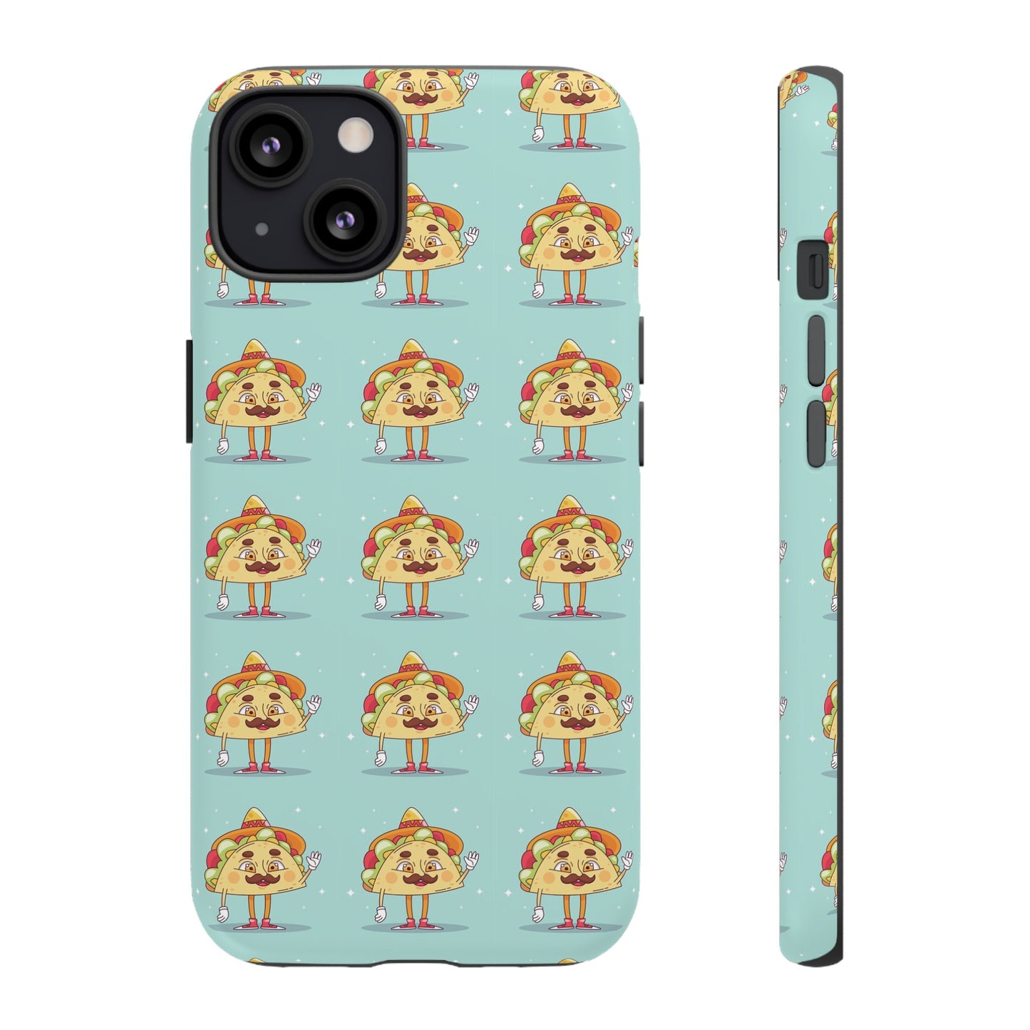 Taco Wallpaper Phone Case | iPhone 15 Plus/ Pro, 14, 13, 12| Google Pixel 7, Pro, 5| Samsung Galaxy S23 All Major Phone Models