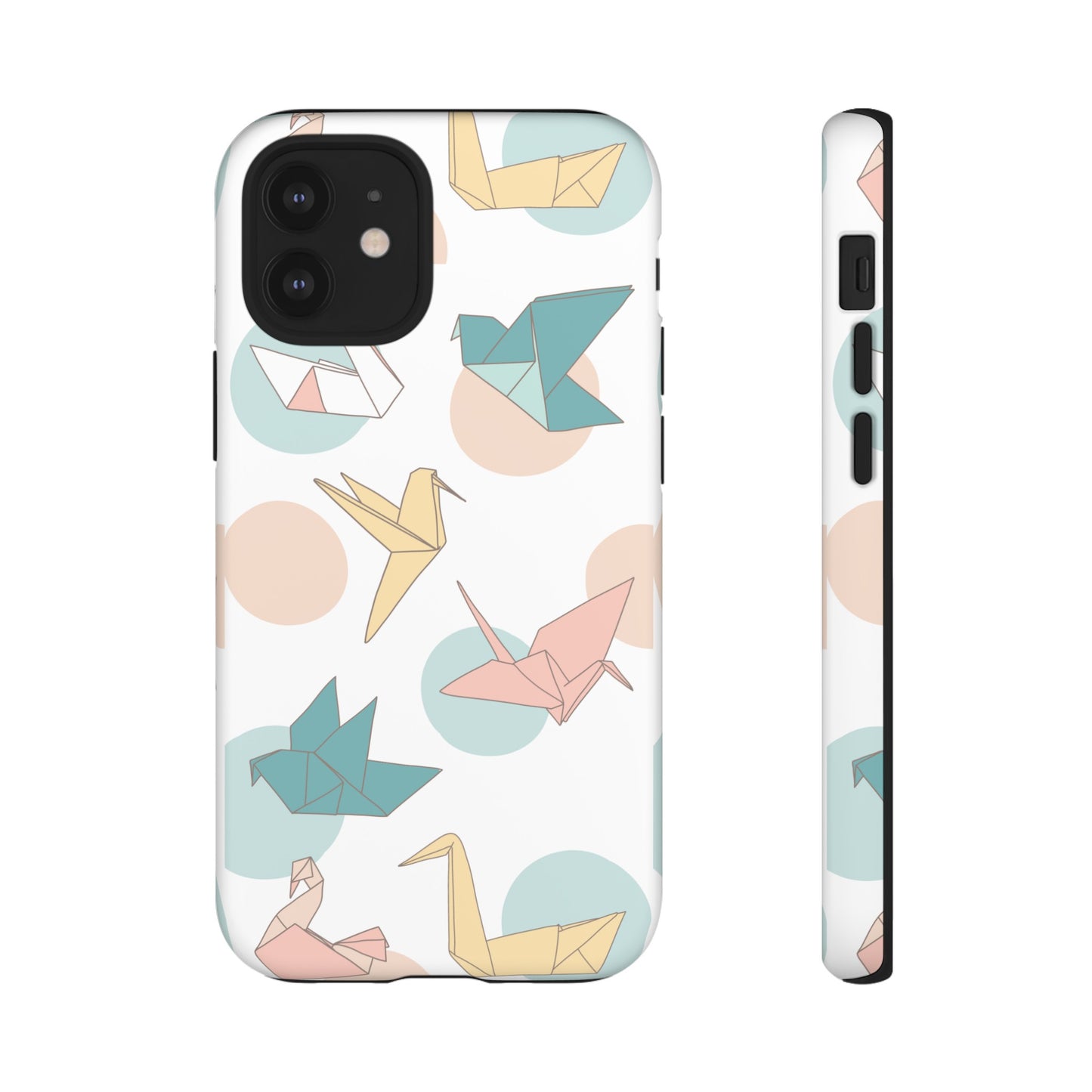 Origami Wallpaper Phone Case | iPhone 15 Plus/ Pro, 14, 13, 12| Google Pixel 7, Pro, 5| Samsung Galaxy S23 All Major Phone Models