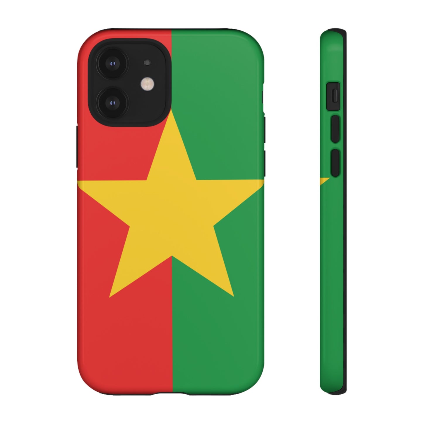 Burkina Faso Flag Phone Case | iPhone 15 Plus/ Pro, 14, 13, 12| Google Pixel 7, Pro, 5| Samsung Galaxy S23 All Major Phone Models