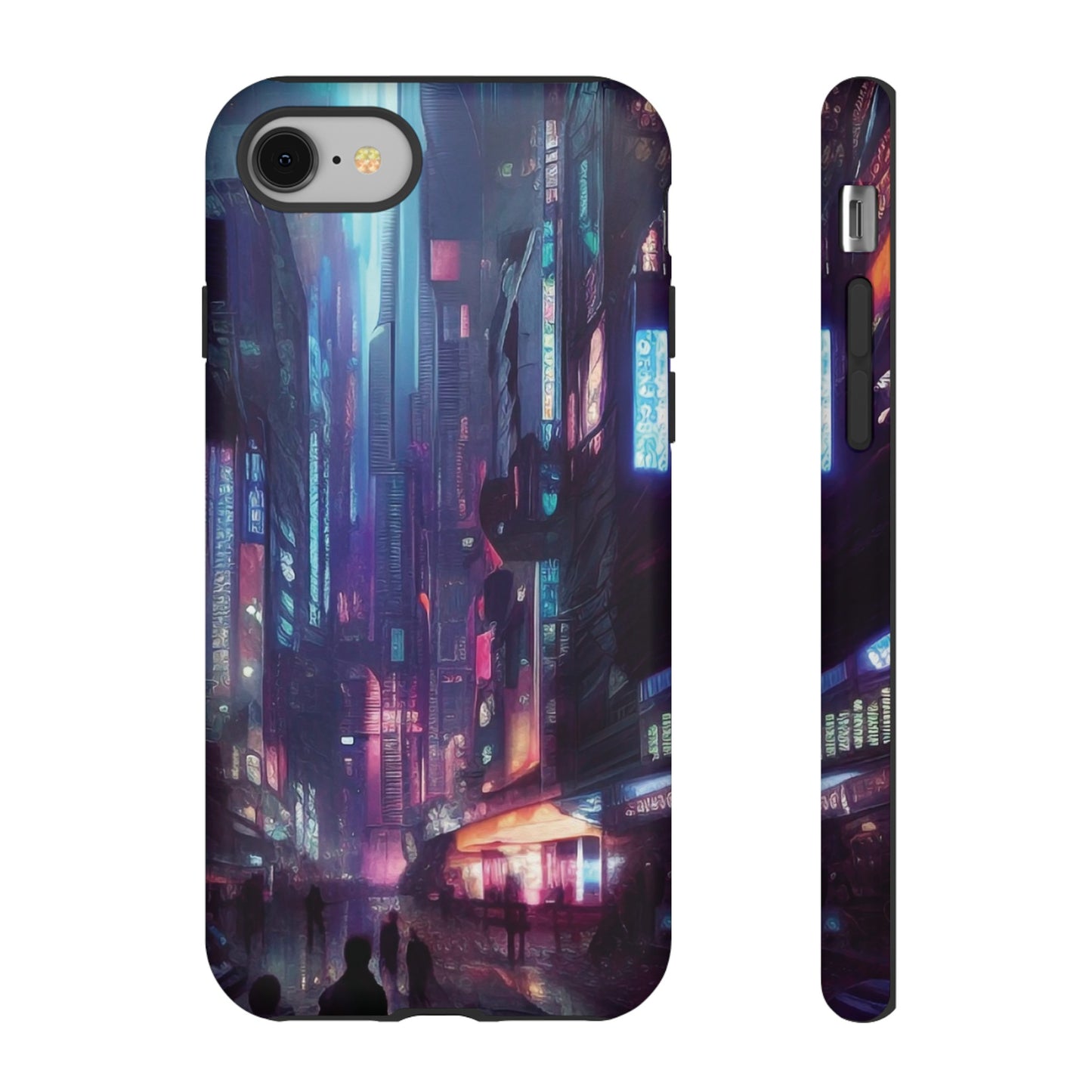 Futuristic Sci-Fi City Wallpaper Phone Case | iPhone 15 Plus/ Pro, 14, 13, 12| Google Pixel 7, Pro, 5| Samsung Galaxy S23 All Major Phone Models