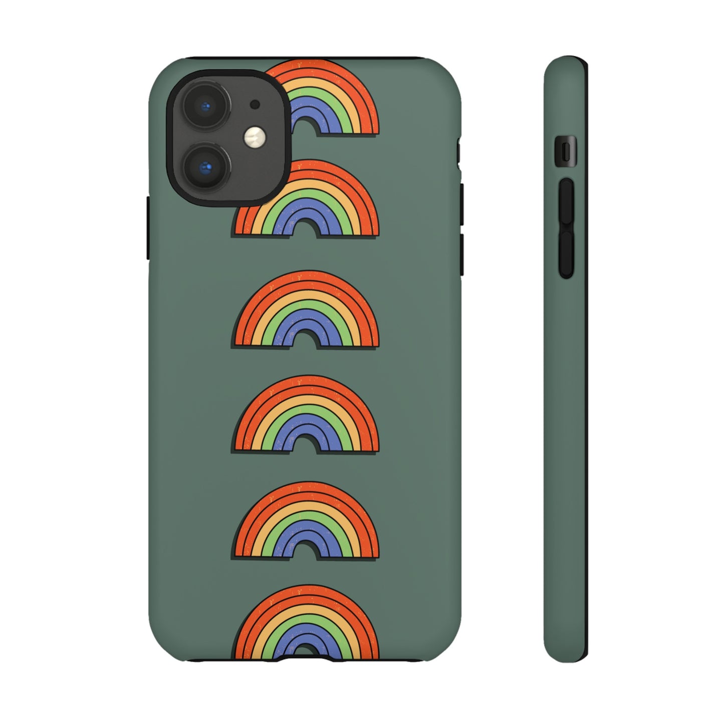 Rainbow Wallpaper Phone Case | iPhone 15 Plus/ Pro, 14, 13, 12| Google Pixel 7, Pro, 5| Samsung Galaxy S23 All Major Phone Models