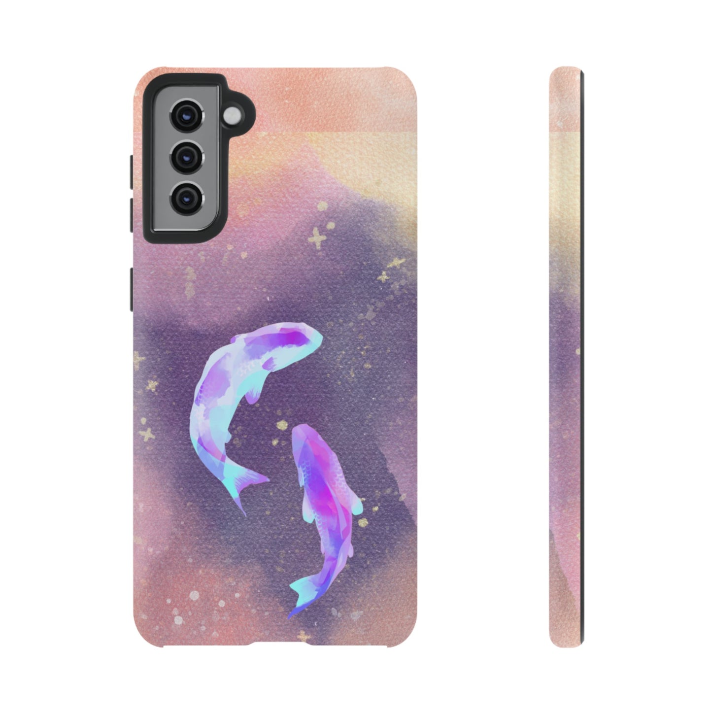 Cosmic Koi Phone Case | iPhone 15 Plus/ Pro, 14, 13, 12| Google Pixel 7, Pro, 5| Samsung Galaxy S23 All Major Phone Models