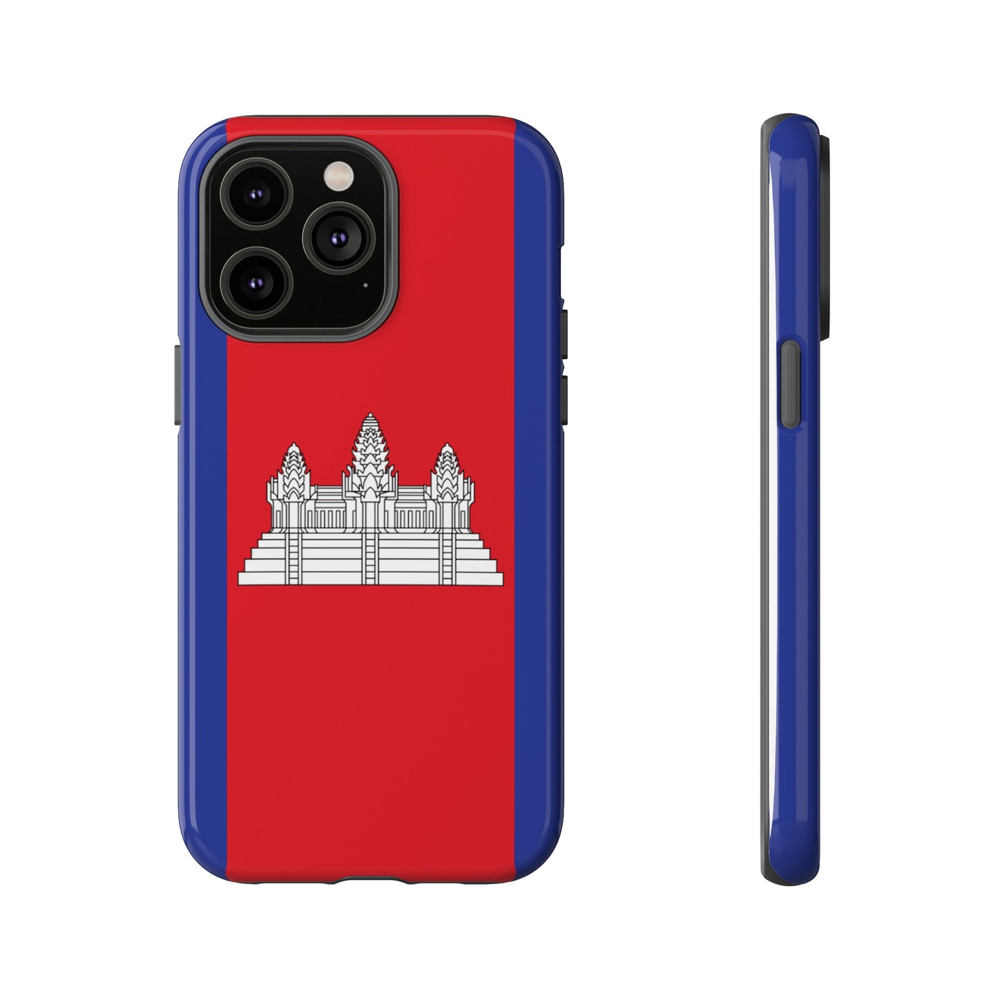 Cambodia Flag Phone Case | iPhone 15 Plus/ Pro, 14, 13, 12| Google Pixel 7, Pro, 5| Samsung Galaxy S23 All Major Phone Models