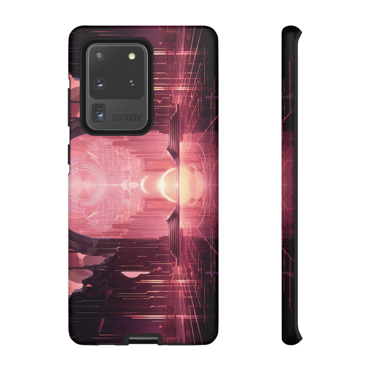 Sci-Fi Hall Wallpaper Phone Case | iPhone 15 Plus/ Pro, 14, 13, 12| Google Pixel 7, Pro, 5| Samsung Galaxy S23 All Major Phone Models