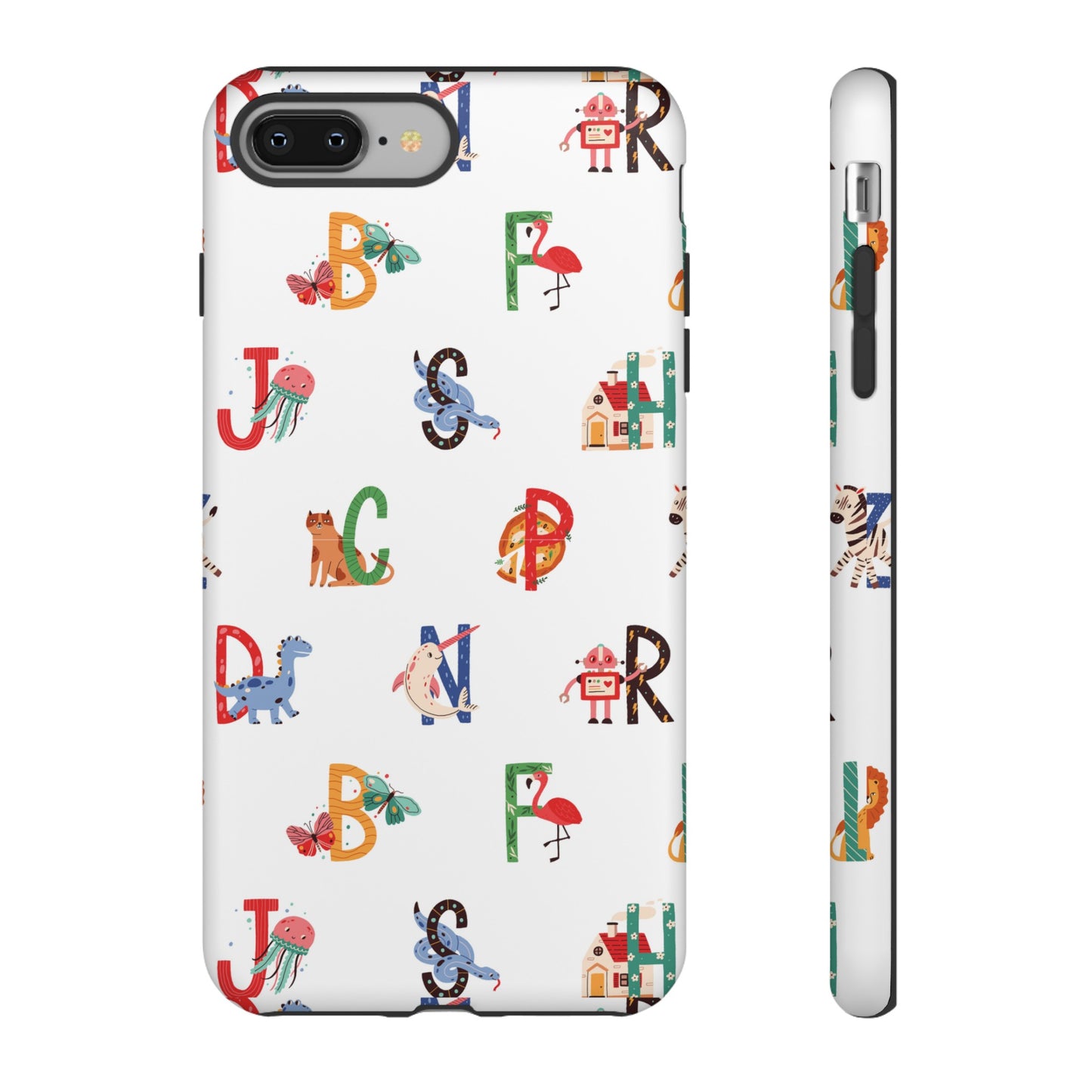 Alphabet Wallpaper Phone Case| iPhone 15 Plus/ Pro, 14, 13, 12| Google Pixel 7, Pro, 5| Samsung Galaxy S23 All Major Phone Models