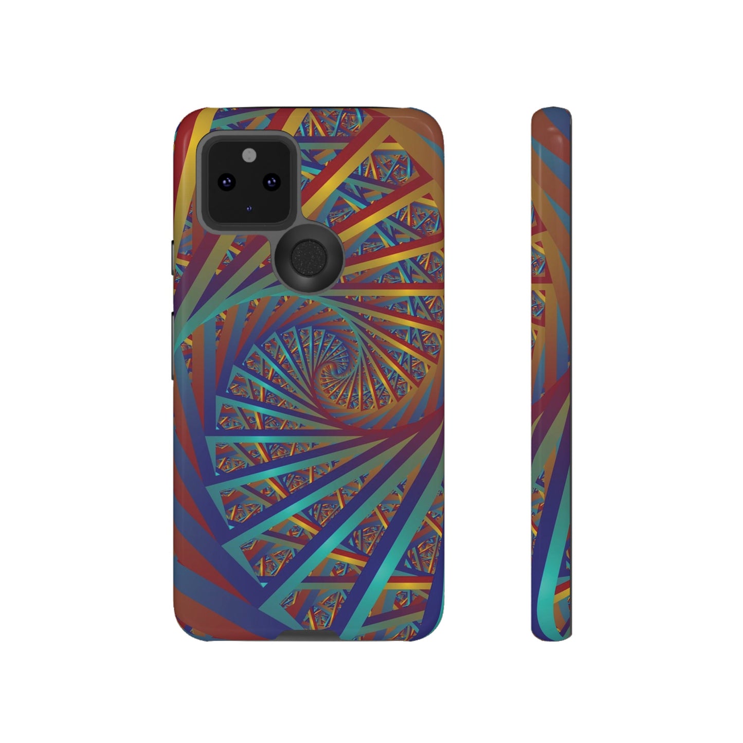 Colourful Spiral Wallpaper Phone Case | iPhone 15 Plus/ Pro, 14, 13, 12| Google Pixel 7, Pro, 5| Samsung Galaxy S23 All Major Phone Models