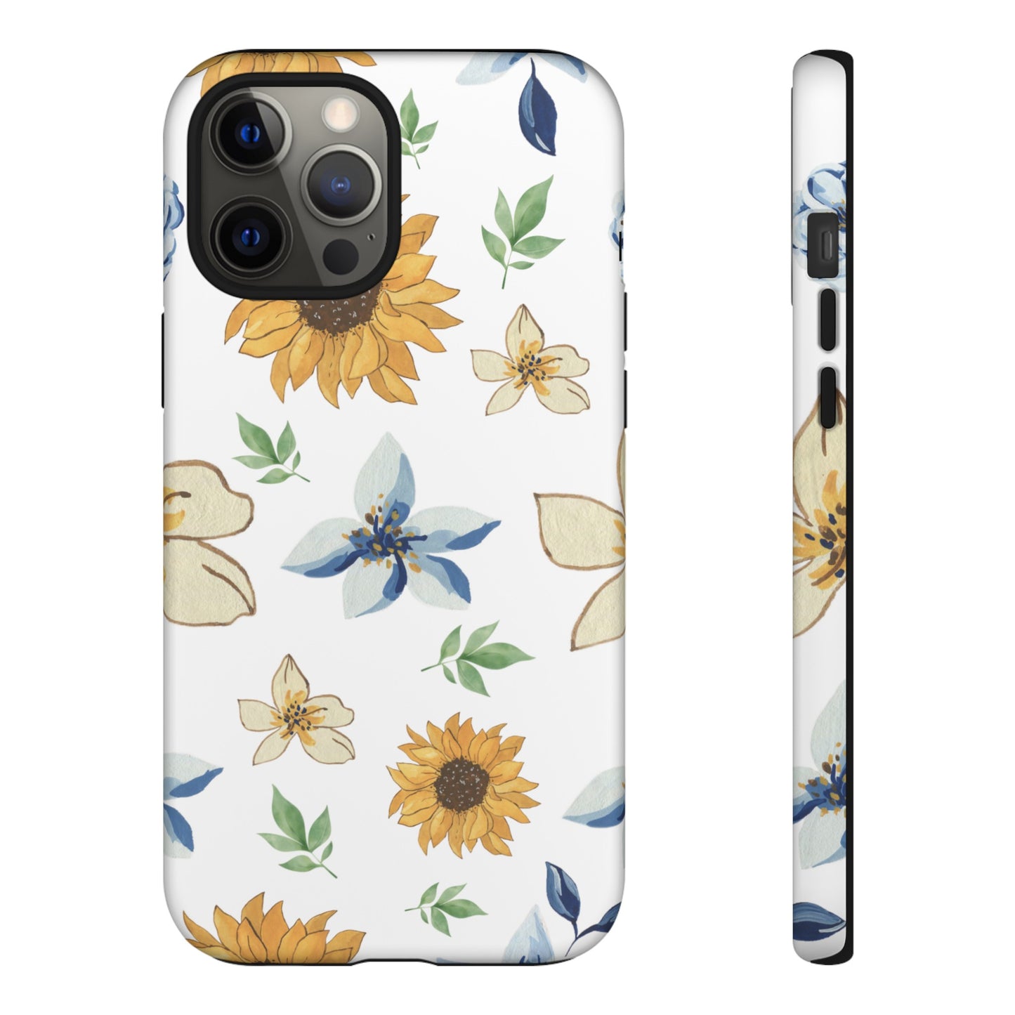 Beautiful Watercolour Flower Wallpaper Phone Case | iPhone 15 Plus/ Pro, 14, 13, 12| Google Pixel 7, Pro, 5| Samsung Galaxy S23 All Major Phone Models