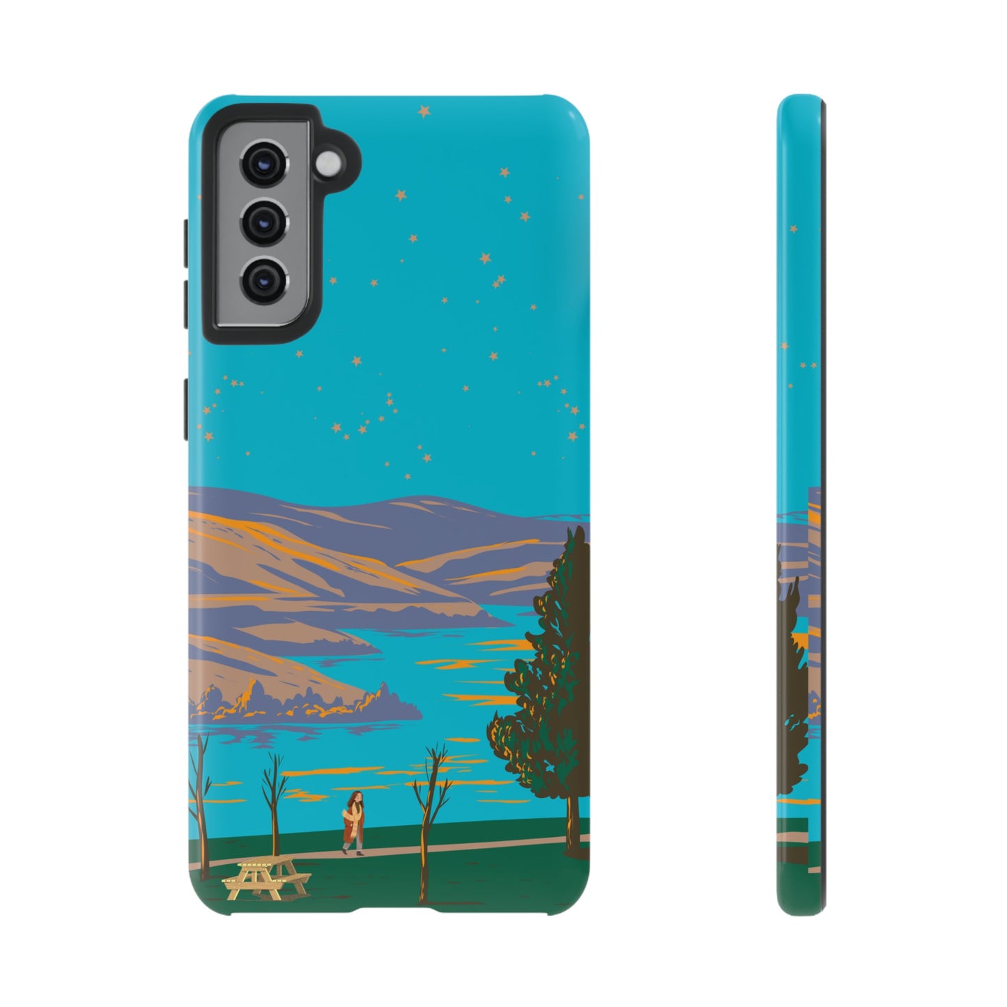 Afternoon Stroll Phone Case| iPhone 15 Plus/ Pro, 14, 13, 12| Google Pixel 7, Pro, 5| Samsung Galaxy S23 All Major Phone Models