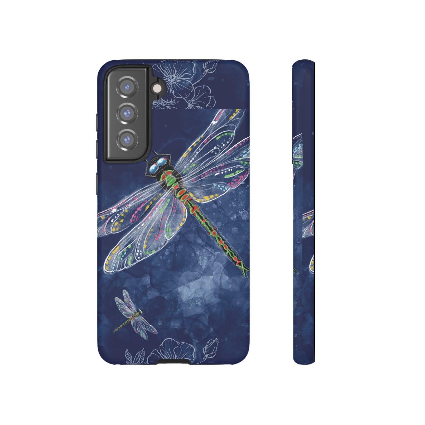 Dragonfly Wallpaper Phone Case | iPhone 15 Plus/ Pro, 14, 13, 12| Google Pixel 7, Pro, 5| Samsung Galaxy S23 All Major Phone Models