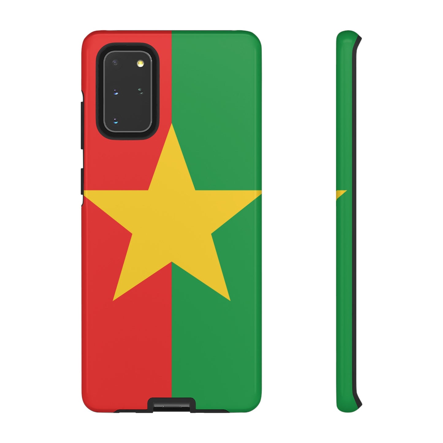 Burkina Faso Flag Phone Case | iPhone 15 Plus/ Pro, 14, 13, 12| Google Pixel 7, Pro, 5| Samsung Galaxy S23 All Major Phone Models