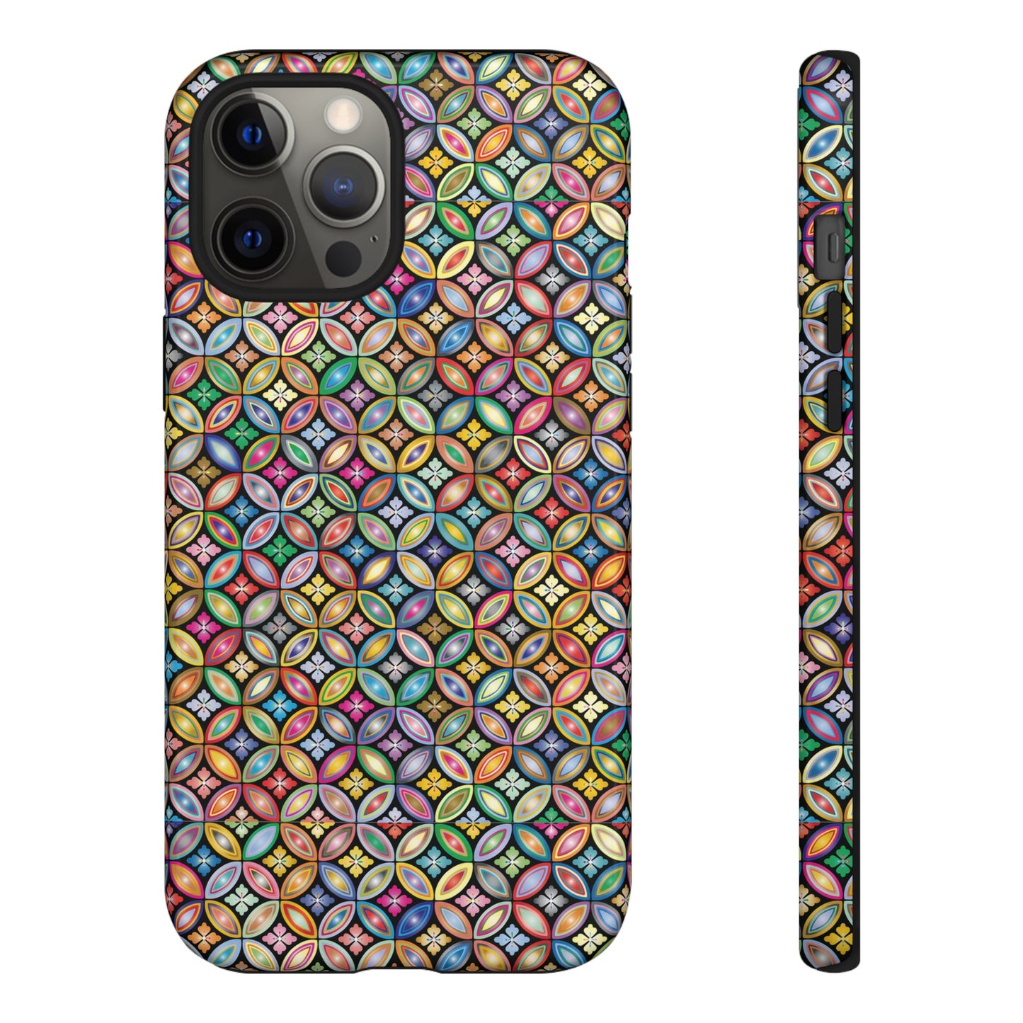 Geometric Pattern Wallpaper Phone Case | iPhone 15 Plus/ Pro, 14, 13, 12| Google Pixel 7, Pro, 5| Samsung Galaxy S23 All Major Phone Models