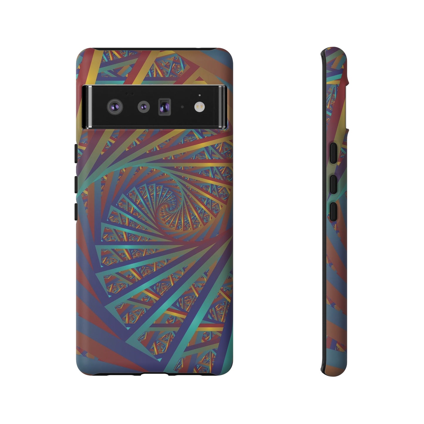 Colourful Spiral Wallpaper Phone Case | iPhone 15 Plus/ Pro, 14, 13, 12| Google Pixel 7, Pro, 5| Samsung Galaxy S23 All Major Phone Models