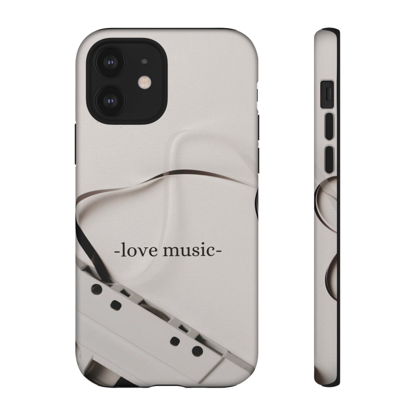 Love Music Wallpaper Phone Case | iPhone 15 Plus/ Pro, 14, 13, 12| Google Pixel 7, Pro, 5| Samsung Galaxy S23 All Major Phone Models