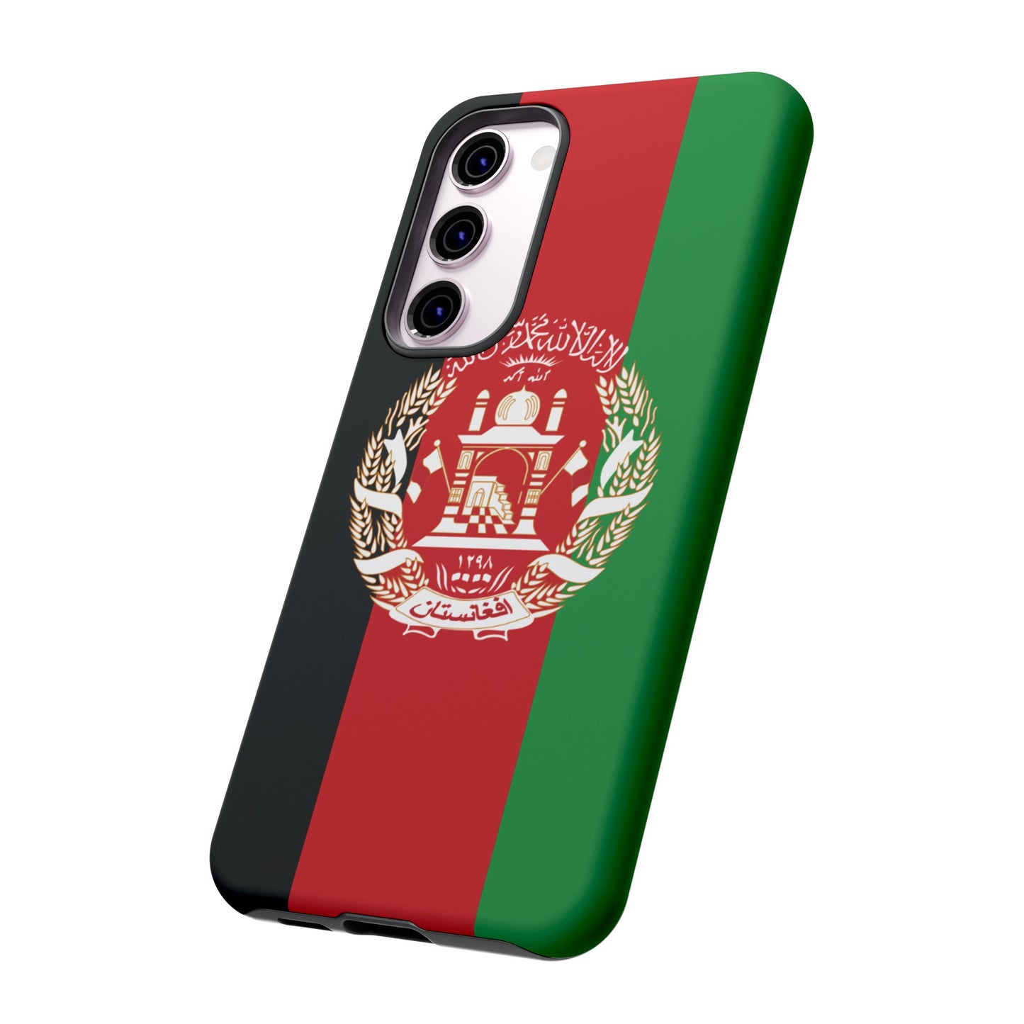 Afganistan Flag Phone Case | iPhone 15 Plus/ Pro, 14, 13, 12| Google Pixel 7, Pro, 5| Samsung Galaxy S23 All Major Phone Models