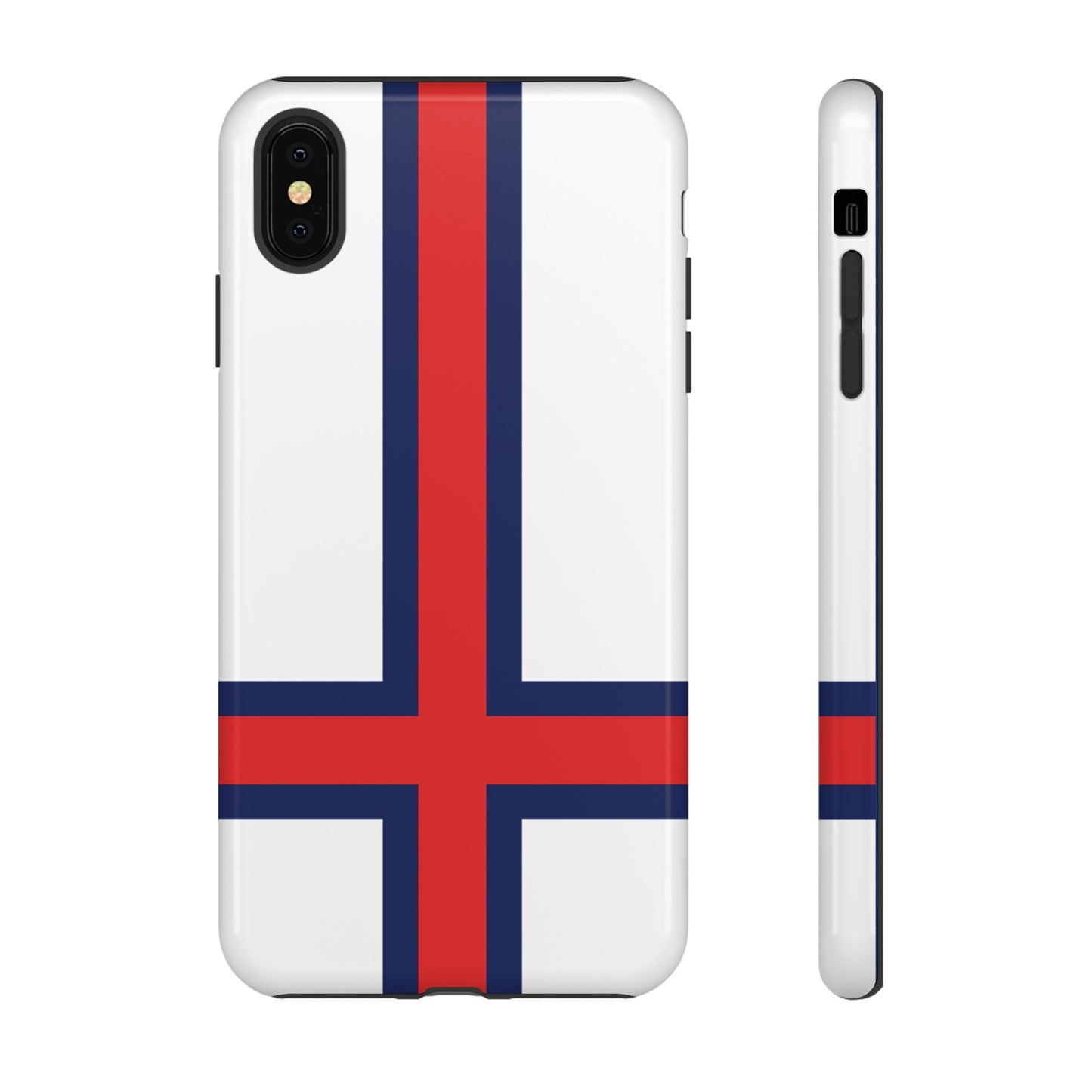 Faroe Island Denmark Flag Phone Case | iPhone 15 Plus/ Pro, 14, 13, 12| Google Pixel 7, Pro, 5| Samsung Galaxy S23 All Major Phone Models