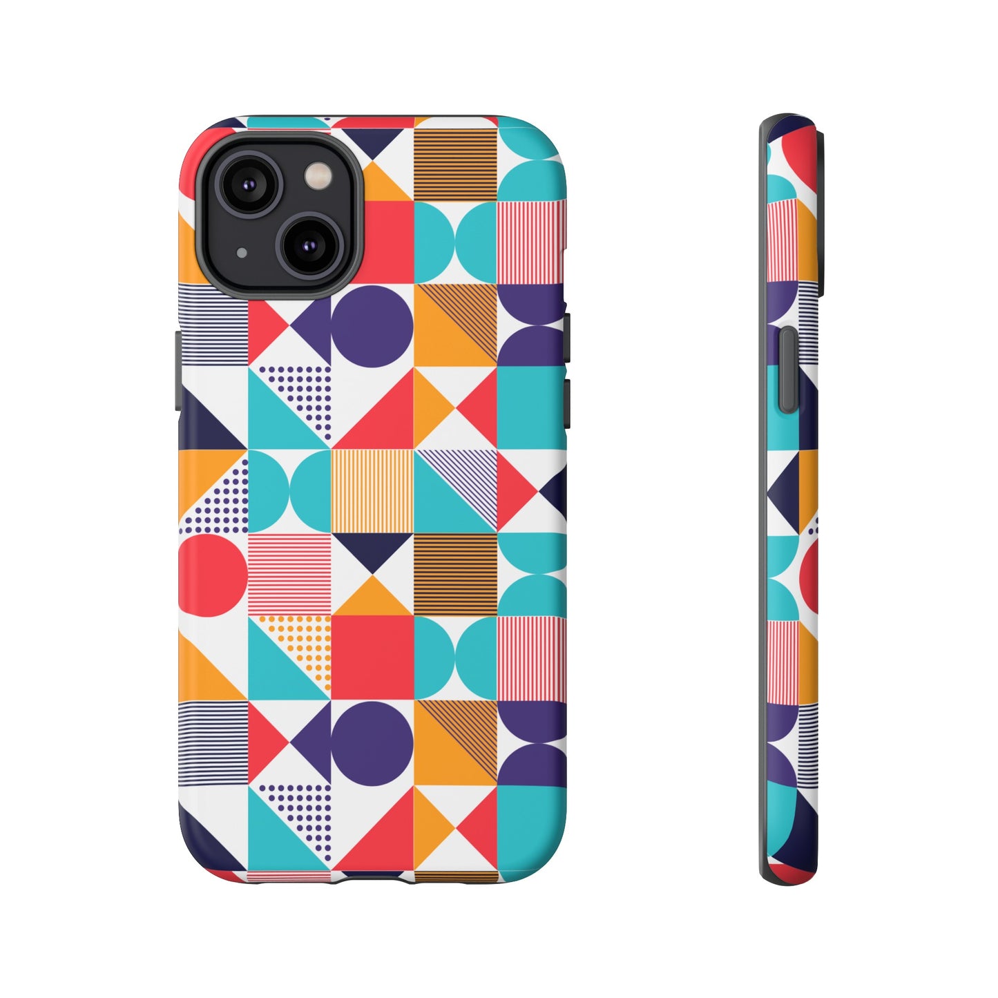 Geometric Patterned Wallpaper Phone Case | iPhone 15 Plus/ Pro, 14, 13, 12| Google Pixel 7, Pro, 5|Samsung Galaxy S23 All Major Phone Models