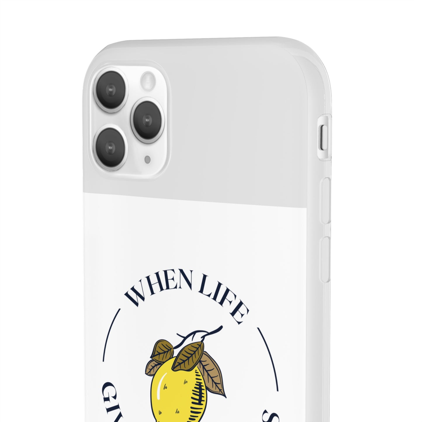 When Life Gives You Lemons Phone Case | iPhone 15 Plus/ Pro, 14, 13, 12| Samsung Galaxy S23 Models