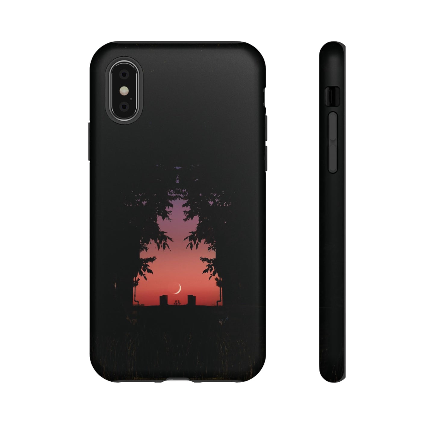 Crescent Night Wallpaper Phone Case | iPhone 15 Plus/ Pro, 14, 13, 12| Google Pixel 7, Pro, 5| Samsung Galaxy S23 All Major Phone Models