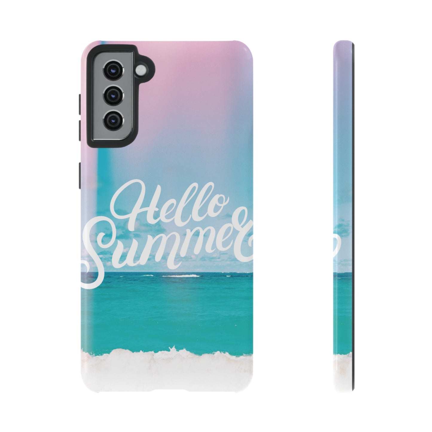 Hello Summer Wallpaper Phone Case | iPhone 15 Plus/ Pro, 14, 13, 12| Google Pixel 7, Pro, 5| Samsung Galaxy S23 All Major Phone Models