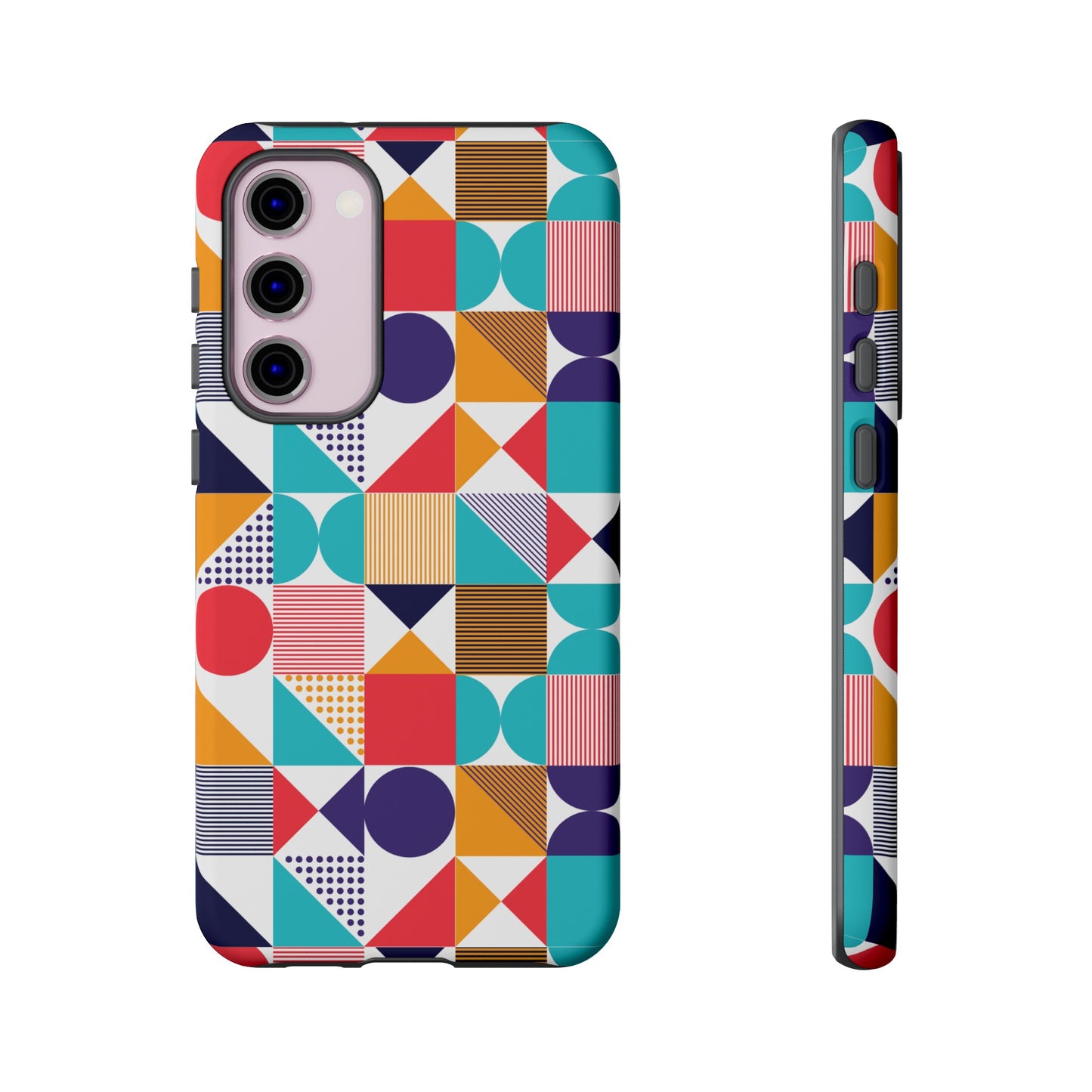 Geometric Patterned Wallpaper Phone Case | iPhone 15 Plus/ Pro, 14, 13, 12| Google Pixel 7, Pro, 5|Samsung Galaxy S23 All Major Phone Models