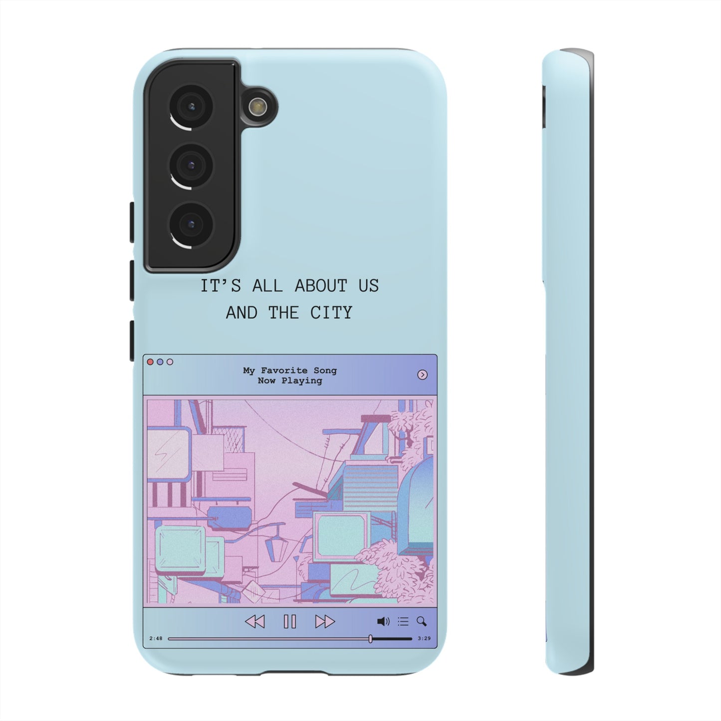 Us And The City Phone Case | iPhone 15 Plus/ Pro, 14, 13, 12| Google Pixel 7, Pro, 5| Samsung Galaxy S23 All Major Phone Models