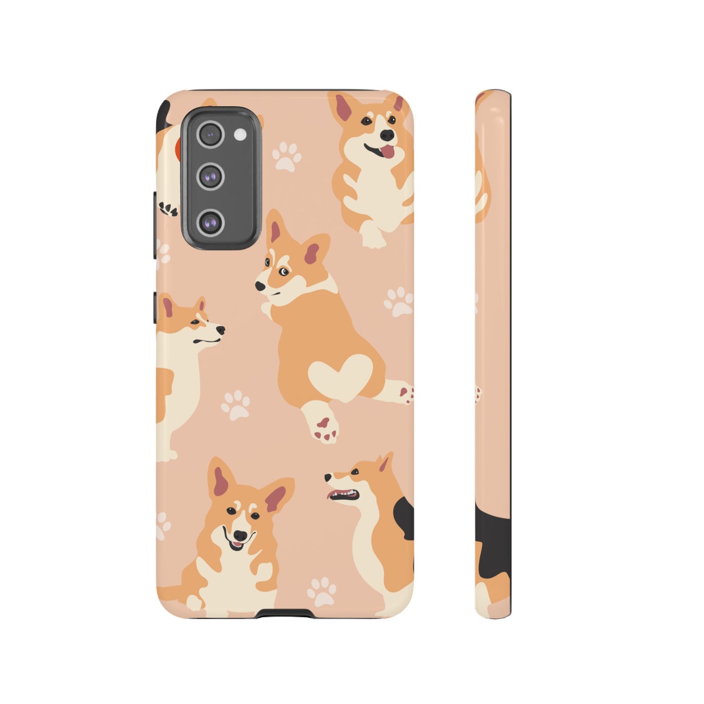 Corgi Wallpaper Phone Case | iPhone 15 Plus/ Pro, 14, 13, 12| Google Pixel 7, Pro, 5| Samsung Galaxy S23 All Major Phone Models