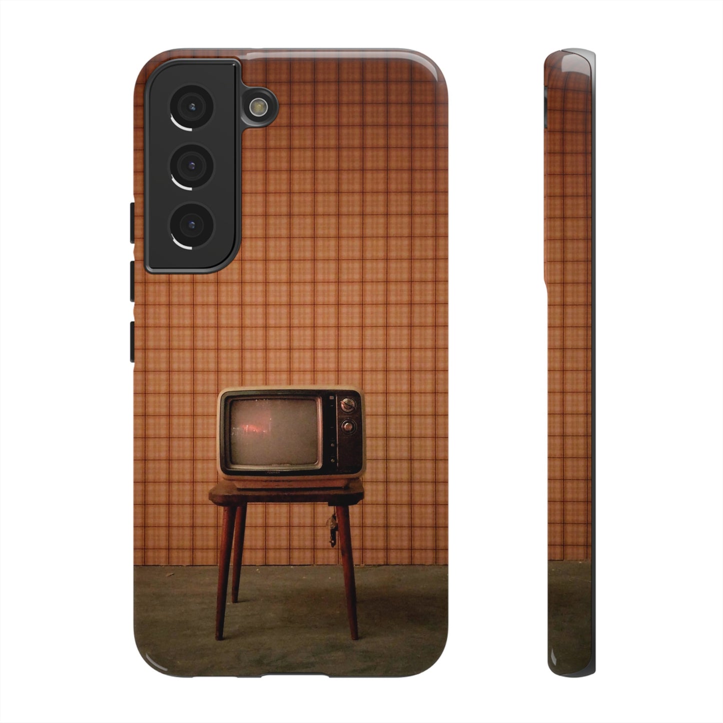 Television Wallpaper Phone Case | iPhone 15 Plus/ Pro, 14, 13, 12| Google Pixel 7, Pro, 5| Samsung Galaxy S23 All Major Phone Models