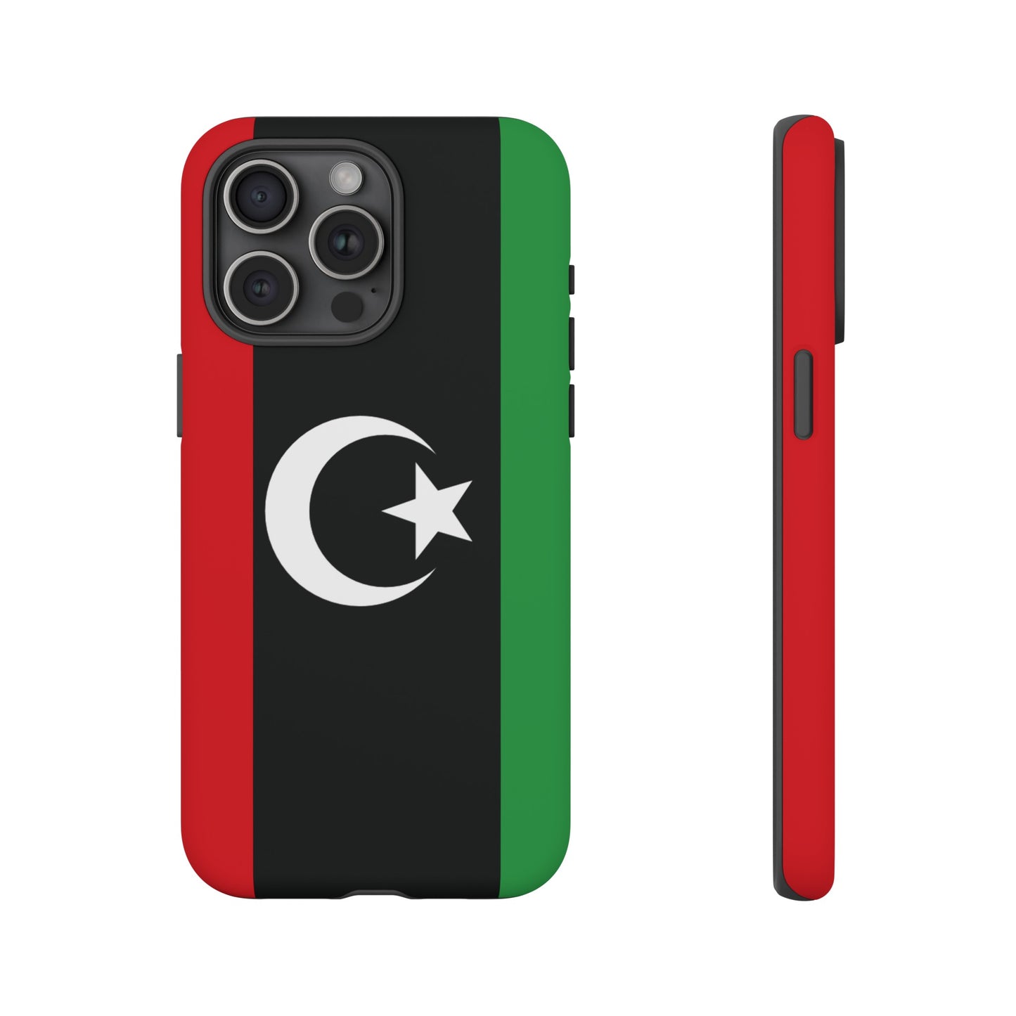 Libya Flag Phone Case | iPhone 15 Plus/ Pro, 14, 13, 12| Google Pixel 7, Pro, 5| Samsung Galaxy S23 All Major Phone Models