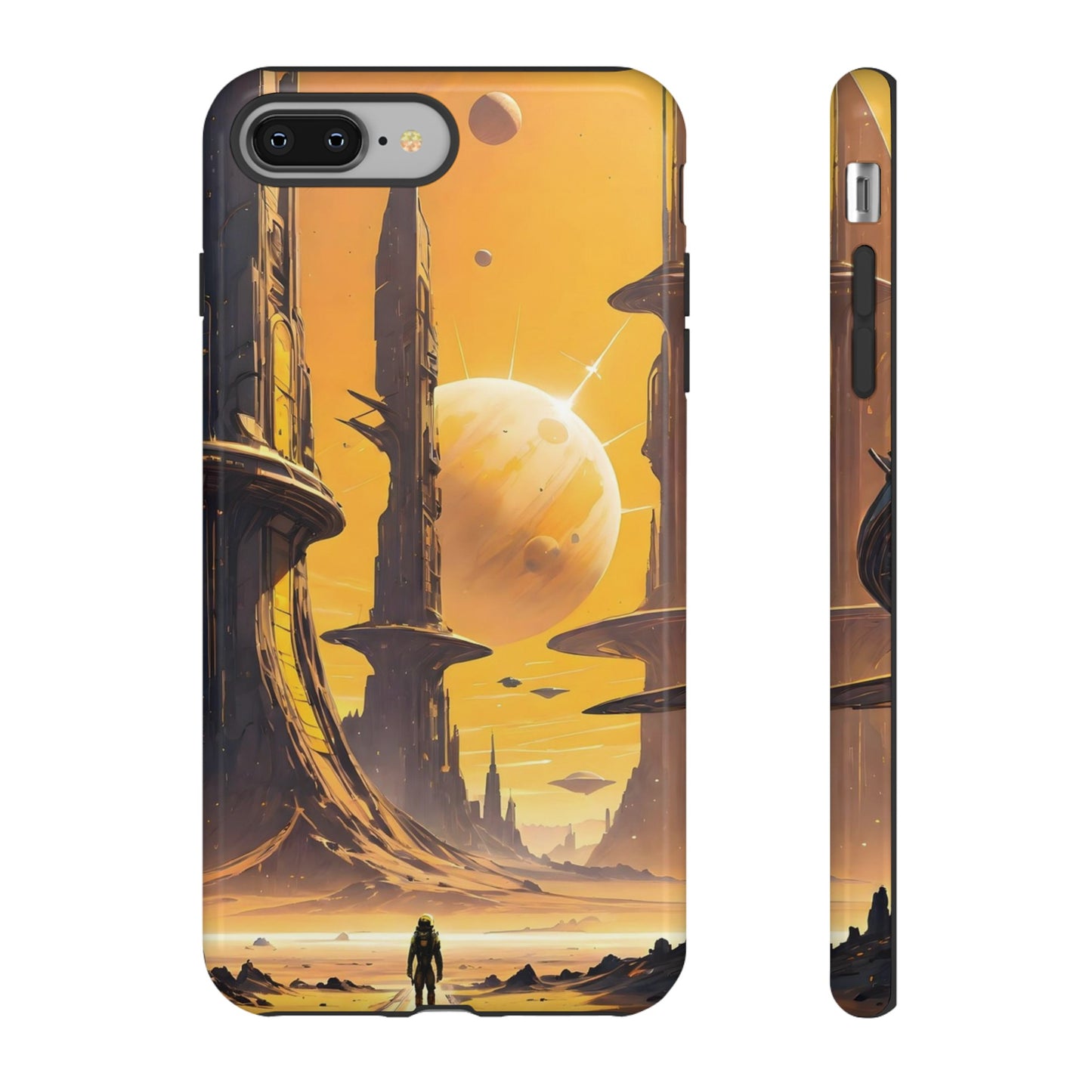 Distant Planets Sci Fi Wallpaper Phone Case | iPhone 15 Plus/ Pro, 14, 13, 12| Google Pixel 7, Pro, 5| Samsung Galaxy S23 All Major Phone Models