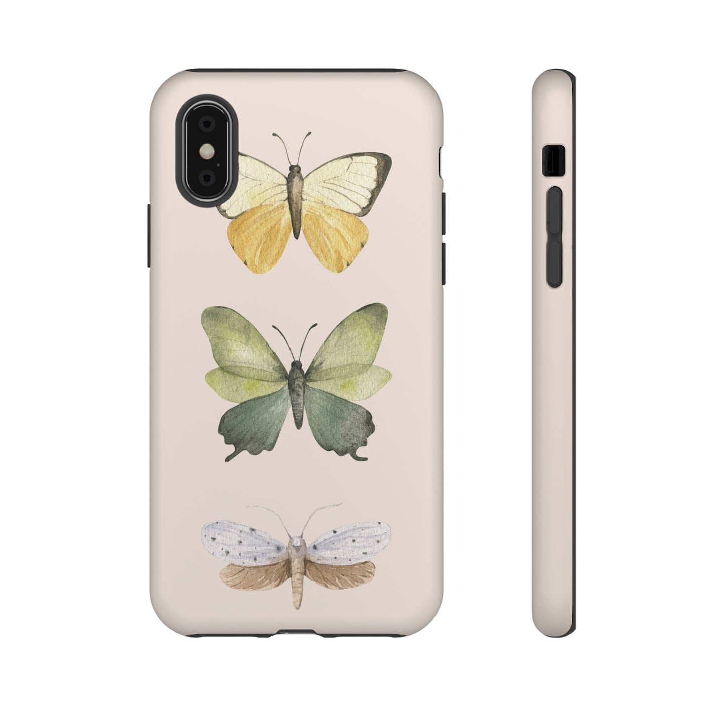 Three Butterflies Wallpaper Phone Case | iPhone 15 Plus/ Pro, 14, 13, 12| Google Pixel 7, Pro, 5| Samsung Galaxy S23 All Major Phone Models