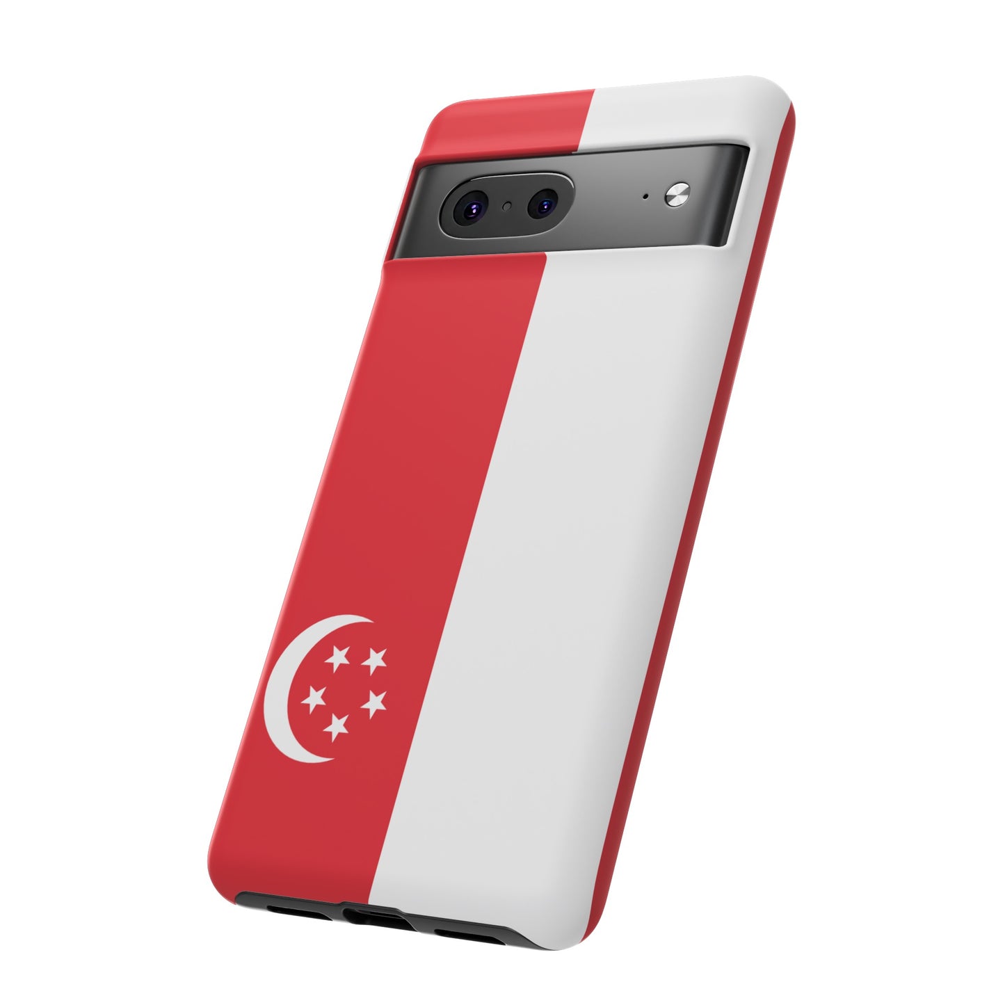 Singapore Flag Phone Case | iPhone 15 Plus/ Pro, 14, 13, 12| Google Pixel 7, Pro, 5| Samsung Galaxy S23 All Major Phone Models