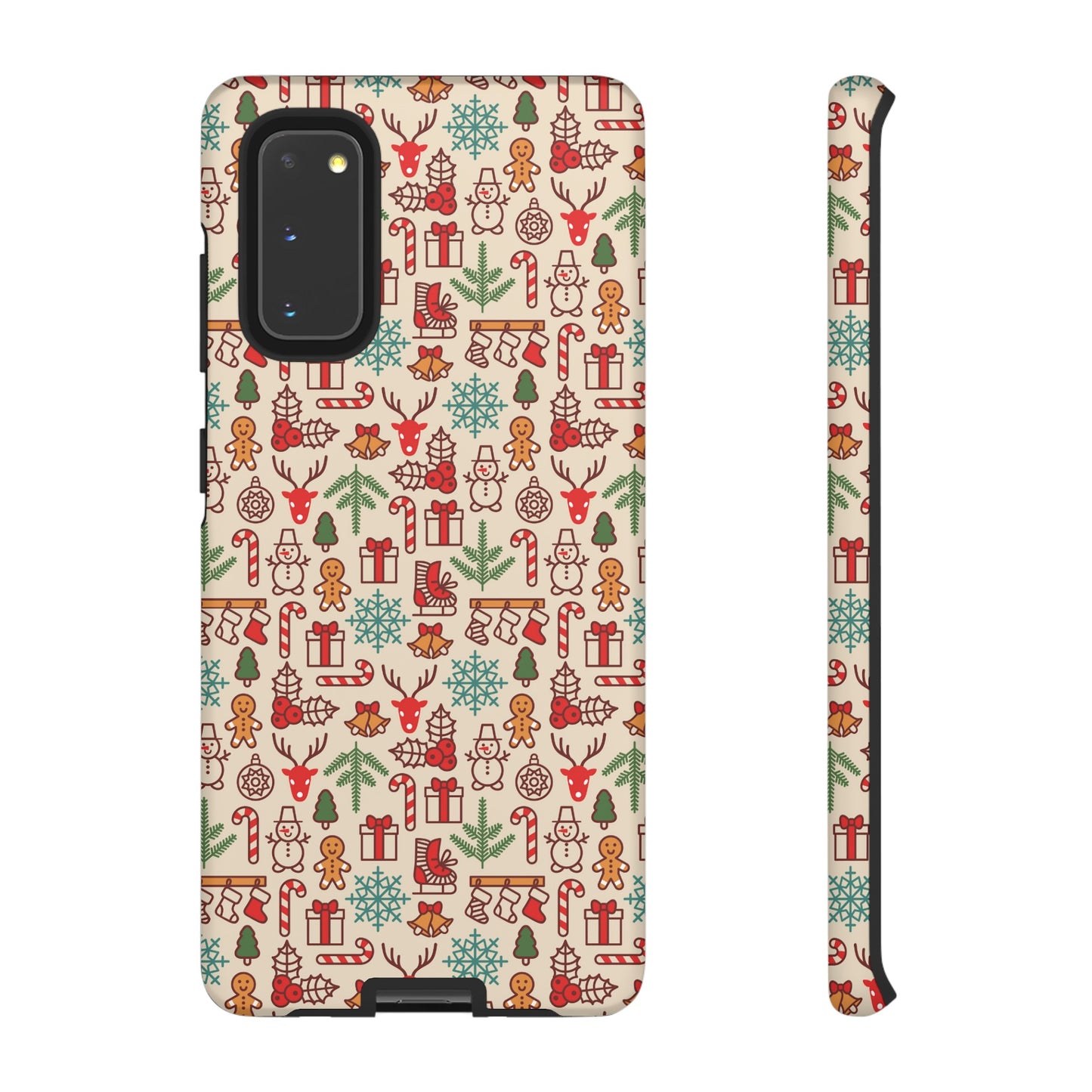 Collage Christmas Wallpaper Phone Case | iPhone 15 Plus/ Pro, 14, 13, 12| Google Pixel 7, Pro, 5| Samsung Galaxy S23 All Major Phone Models