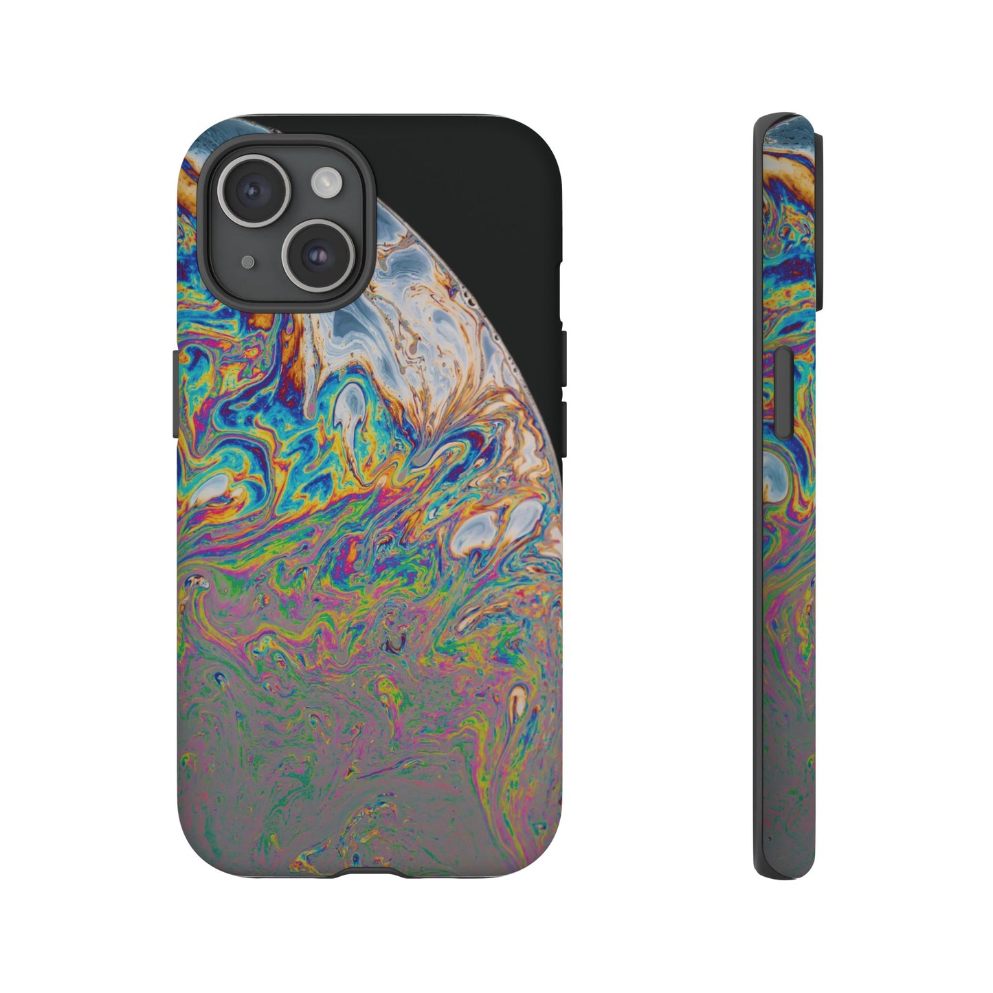 Rainbow Orb Wallpaper Phone Case | iPhone 15 Plus/ Pro, 14, 13, 12| Google Pixel 7, Pro, 5| Samsung Galaxy S23 All Major Phone Models